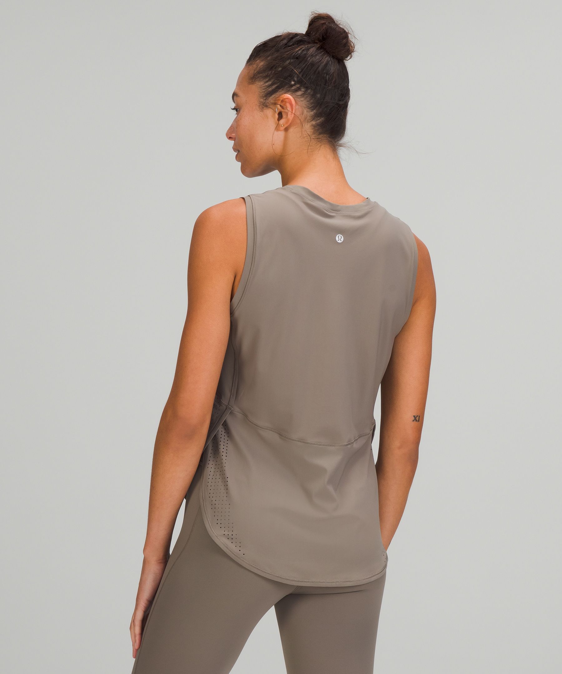 Lululemon Singlet Dame Grå Brune | 86597-SBHA