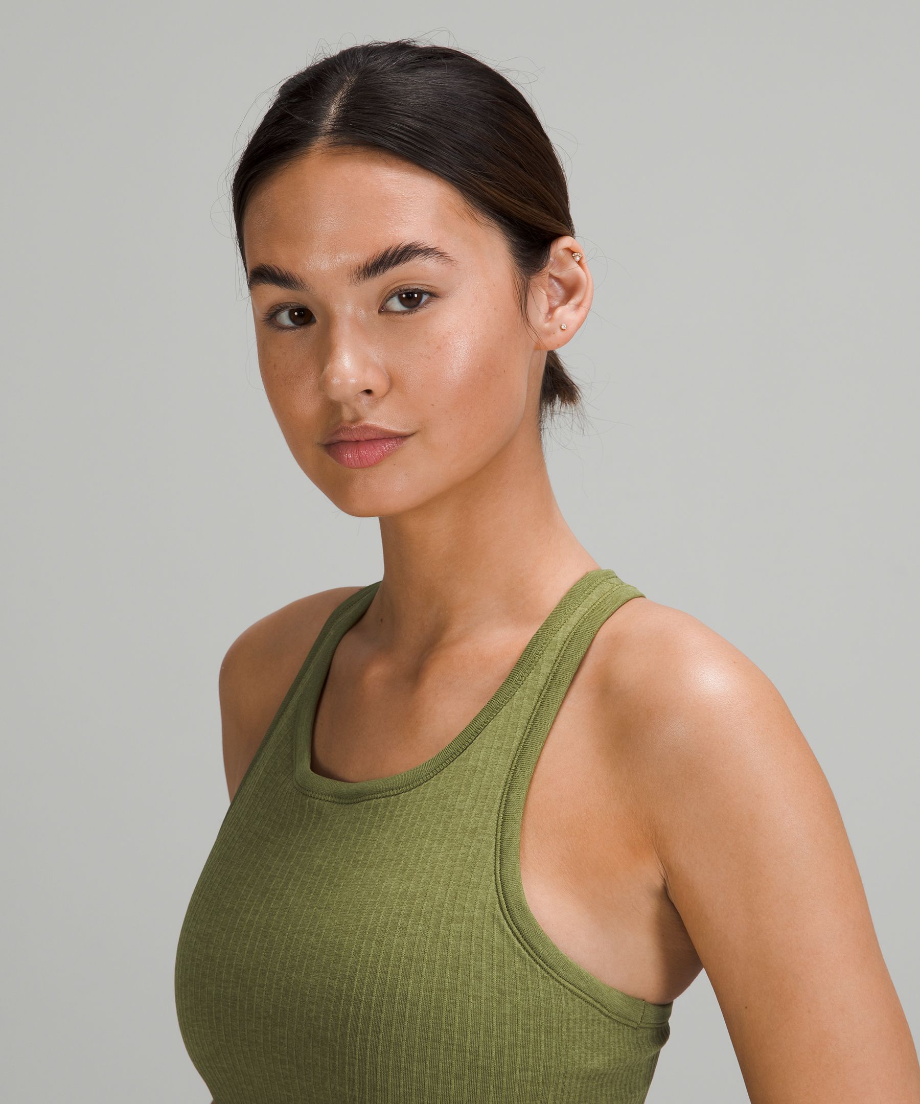 Lululemon Singlet Dame Grønn | 20537-OBNP