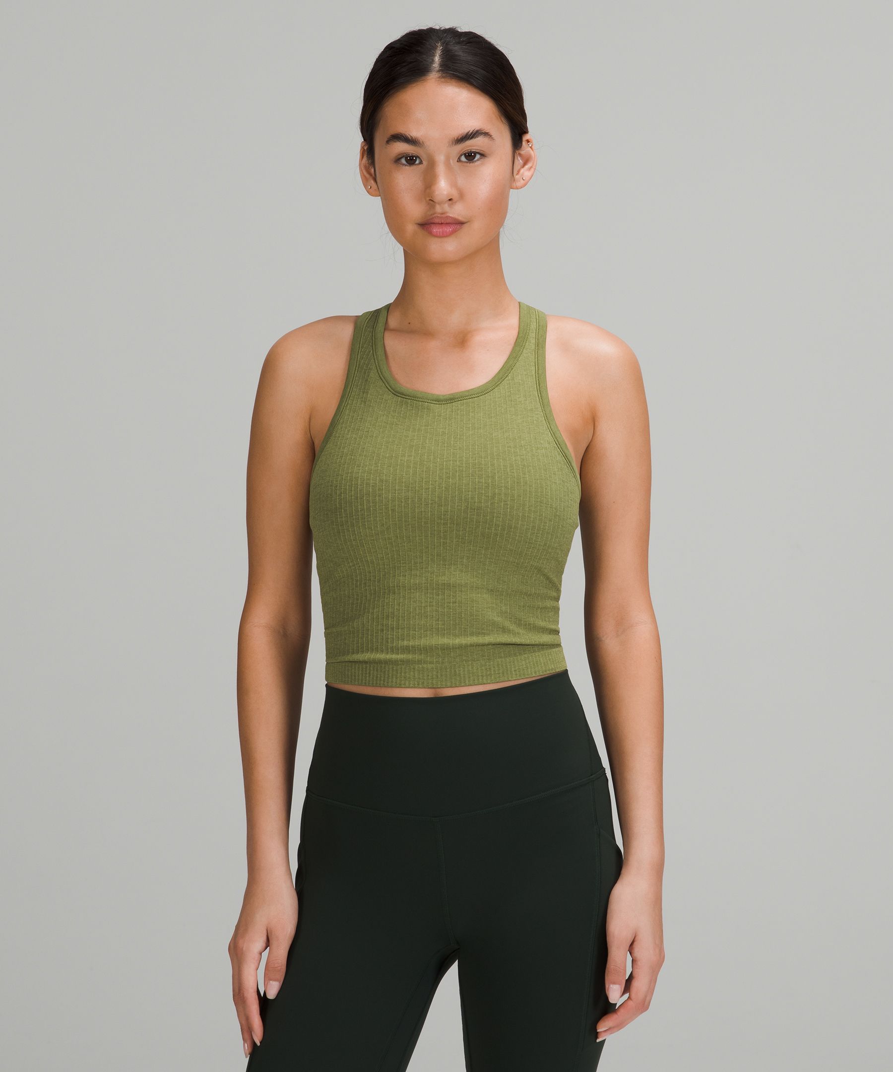 Lululemon Singlet Dame Grønn | 20537-OBNP
