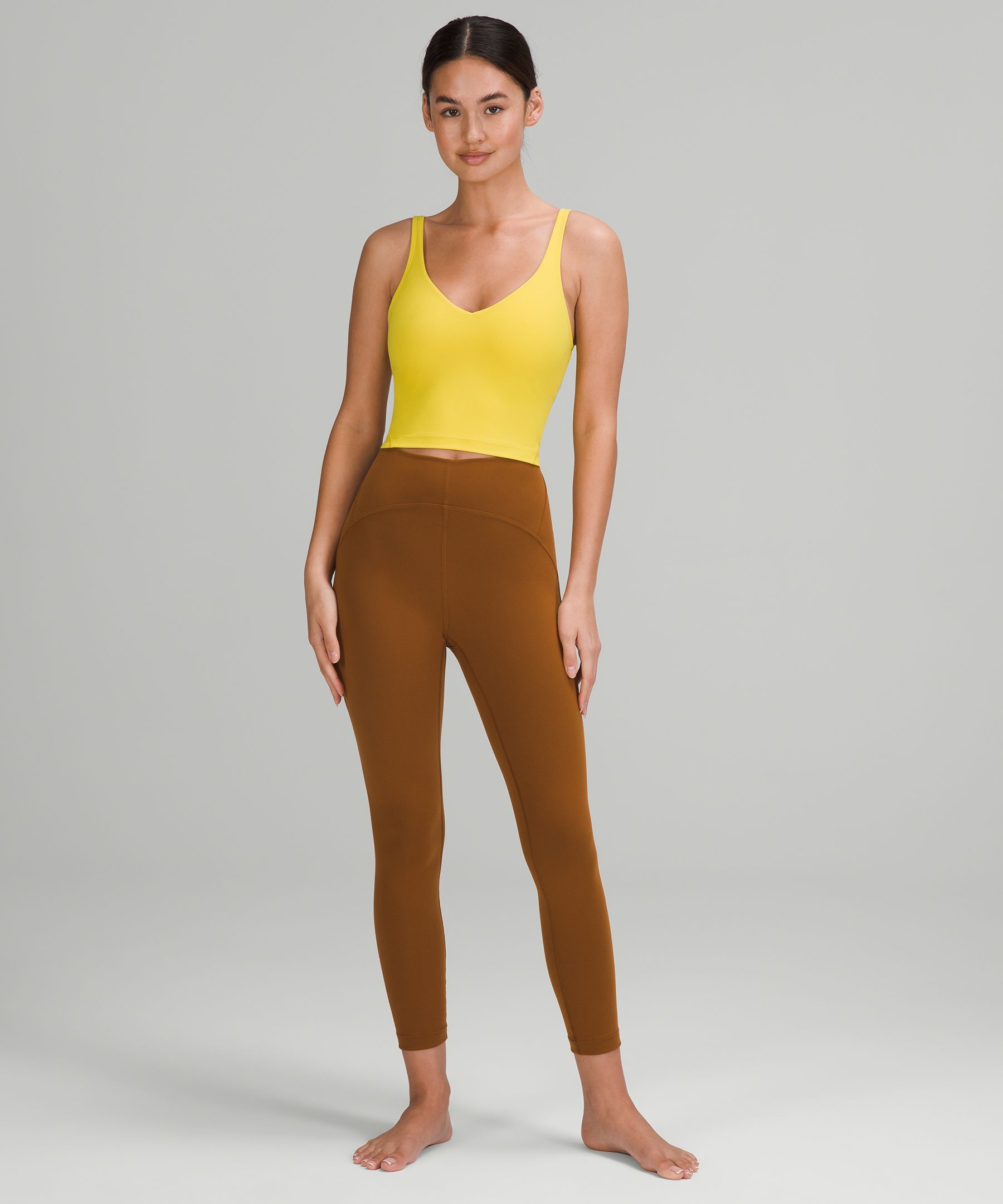 Lululemon Singlet Dame Gul | 17086-UVSF