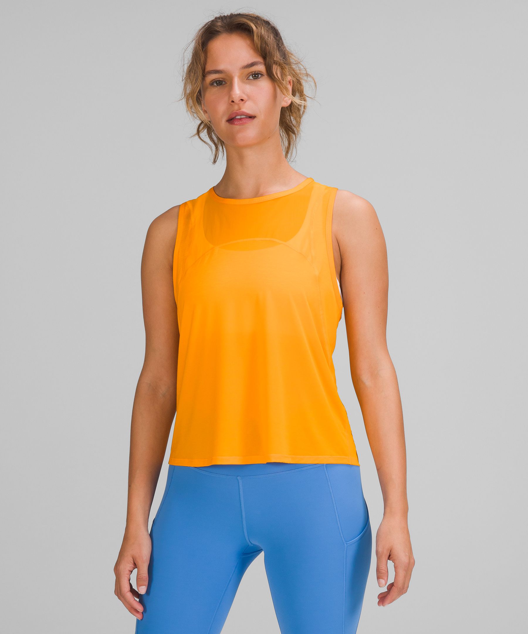 Lululemon Singlet Dame Gul | 95710-CYMB