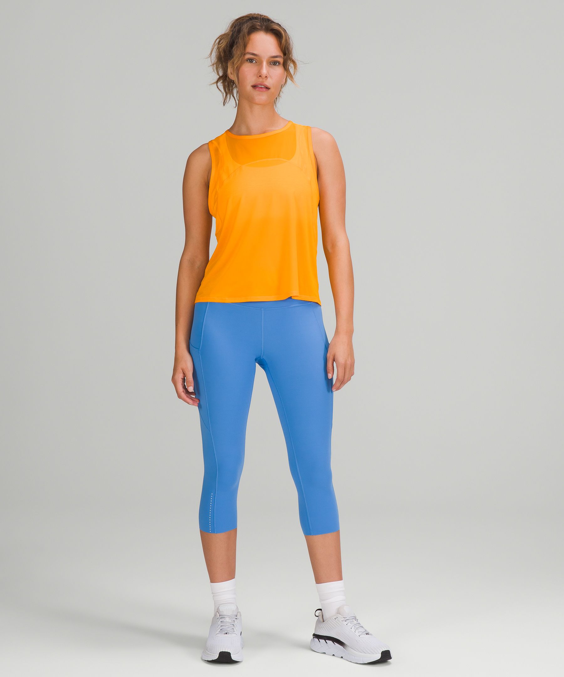 Lululemon Singlet Dame Gul | 95710-CYMB