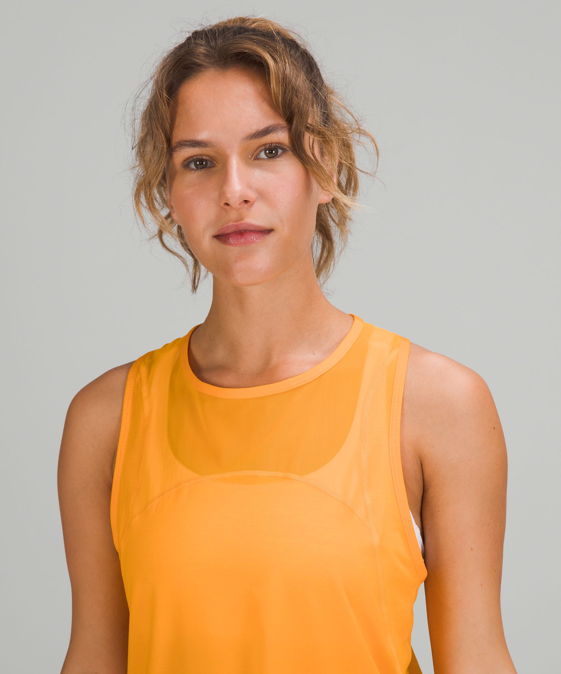 Lululemon Singlet Dame Gul | 95710-CYMB