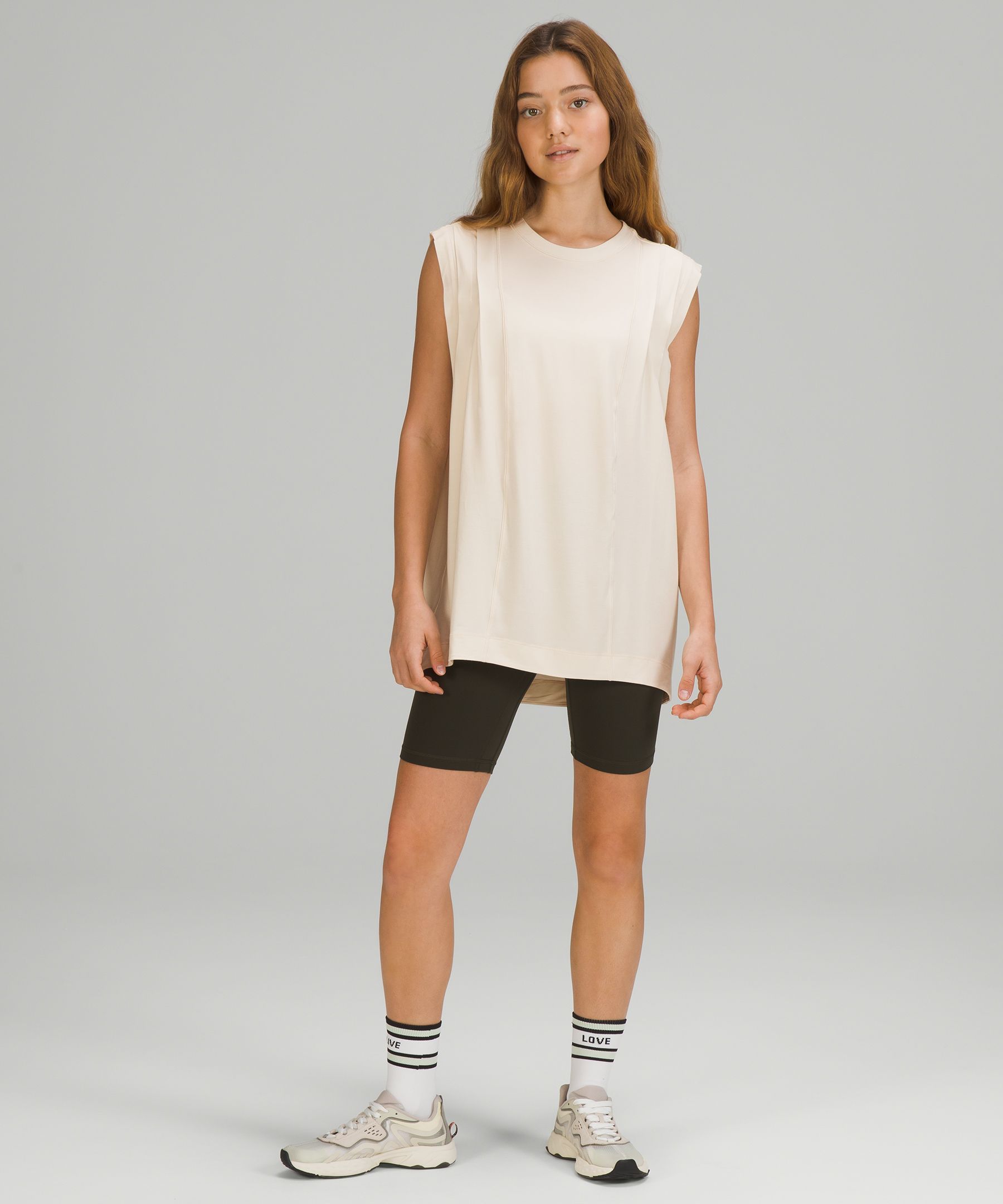 Lululemon Singlet Dame Hvite | 21670-HDTW