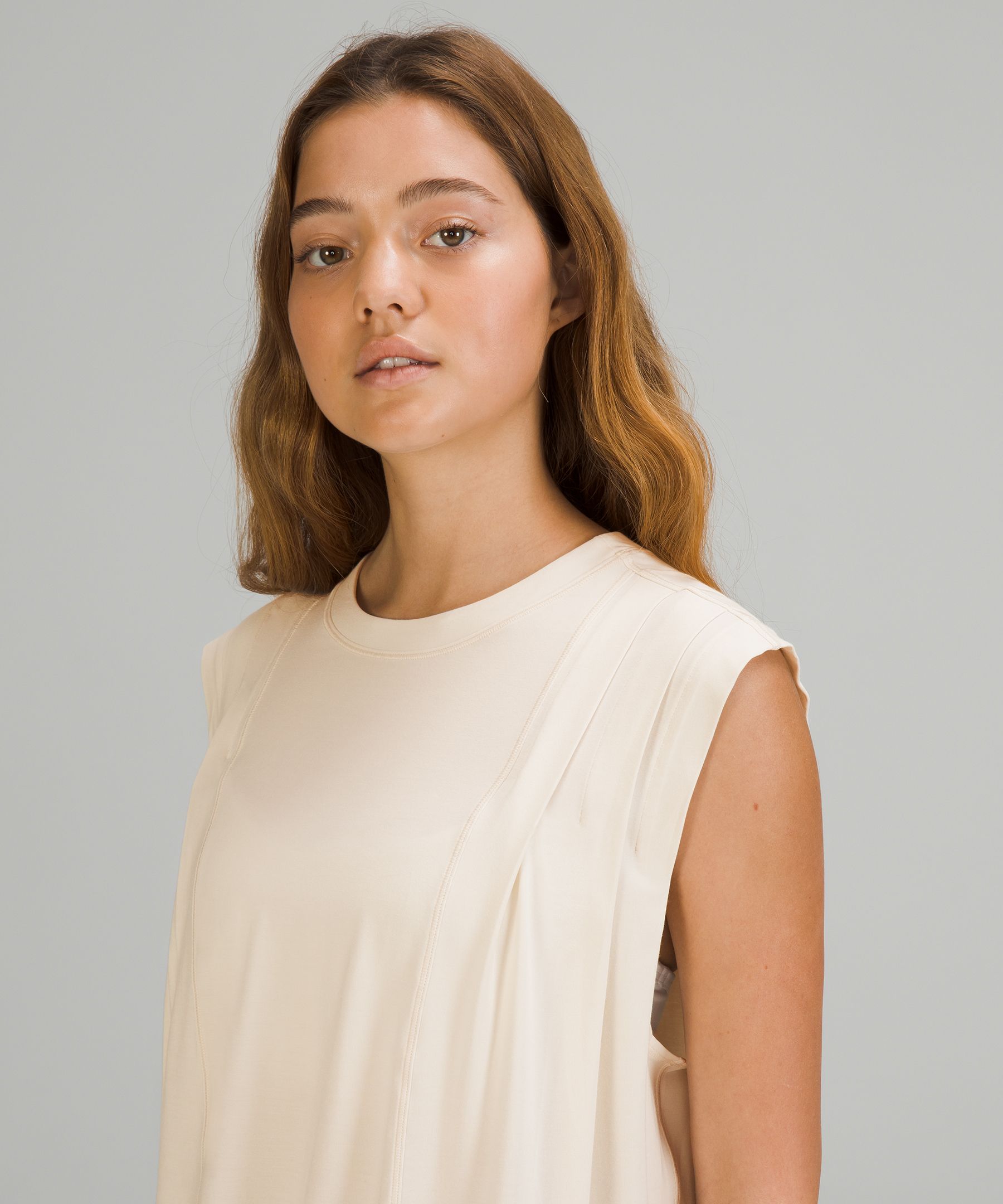 Lululemon Singlet Dame Hvite | 21670-HDTW