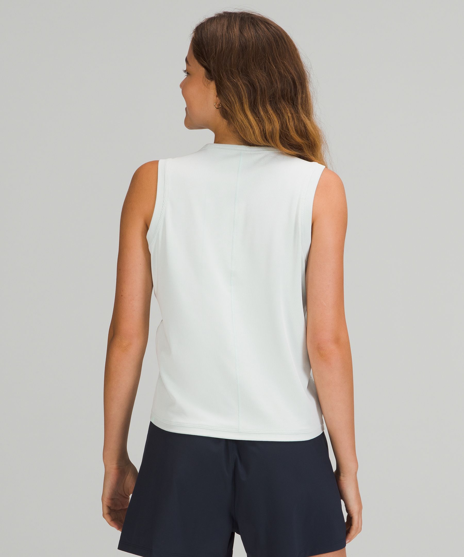 Lululemon Singlet Dame Hvite | 30294-MFGQ