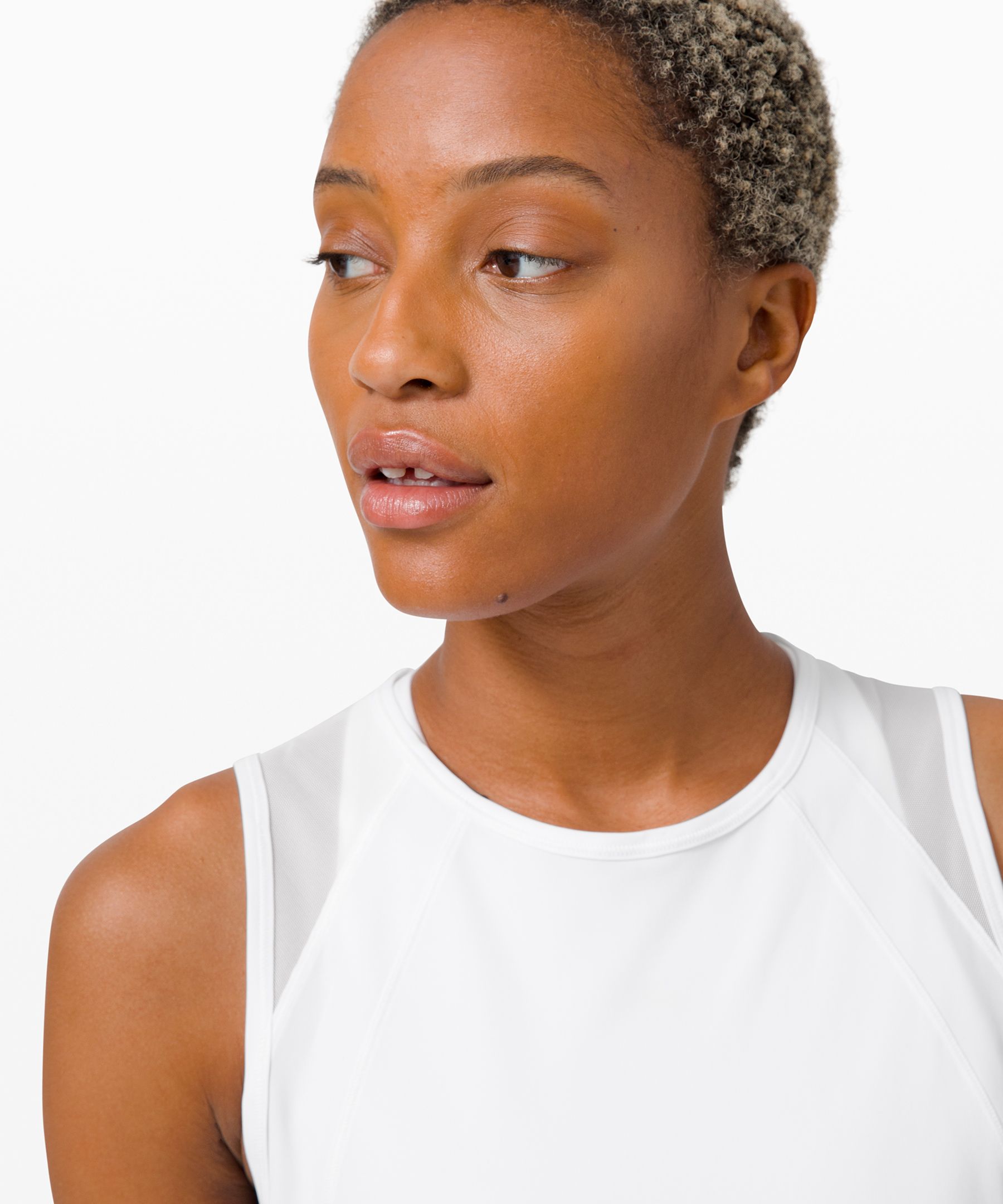 Lululemon Singlet Dame Hvite | 31508-YQUI