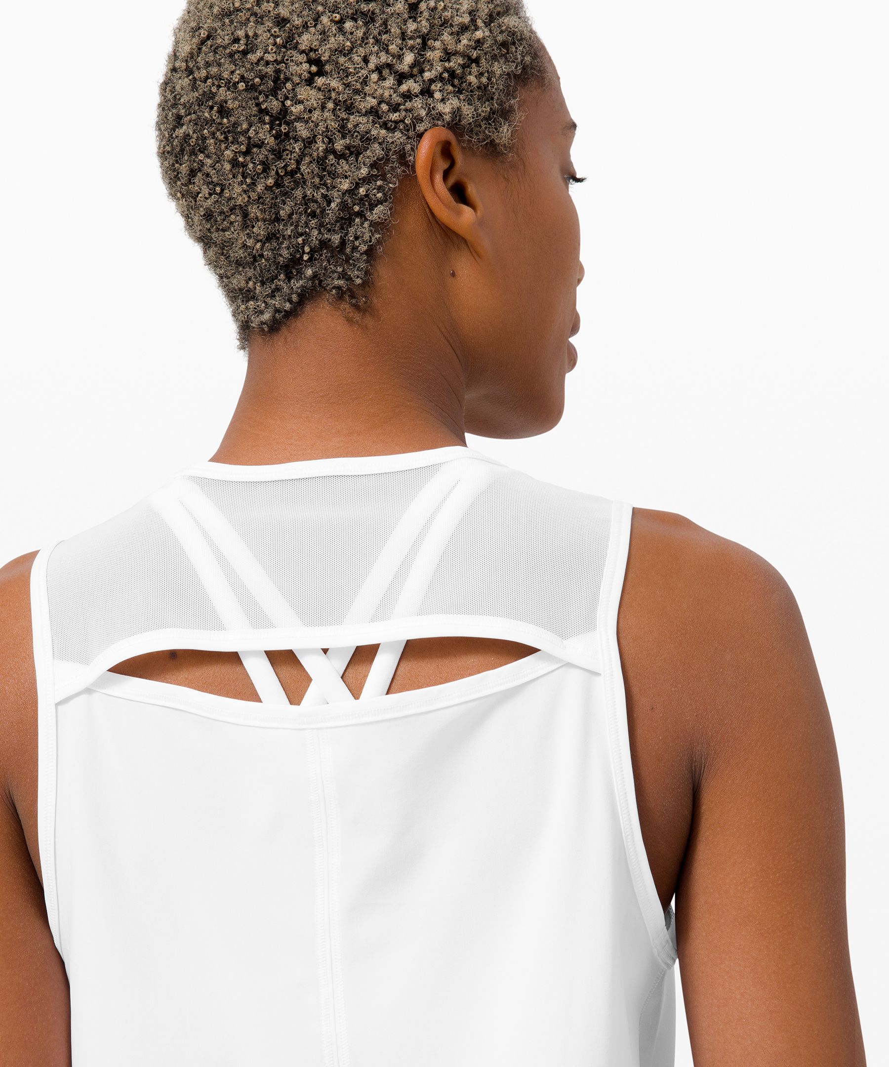 Lululemon Singlet Dame Hvite | 31508-YQUI