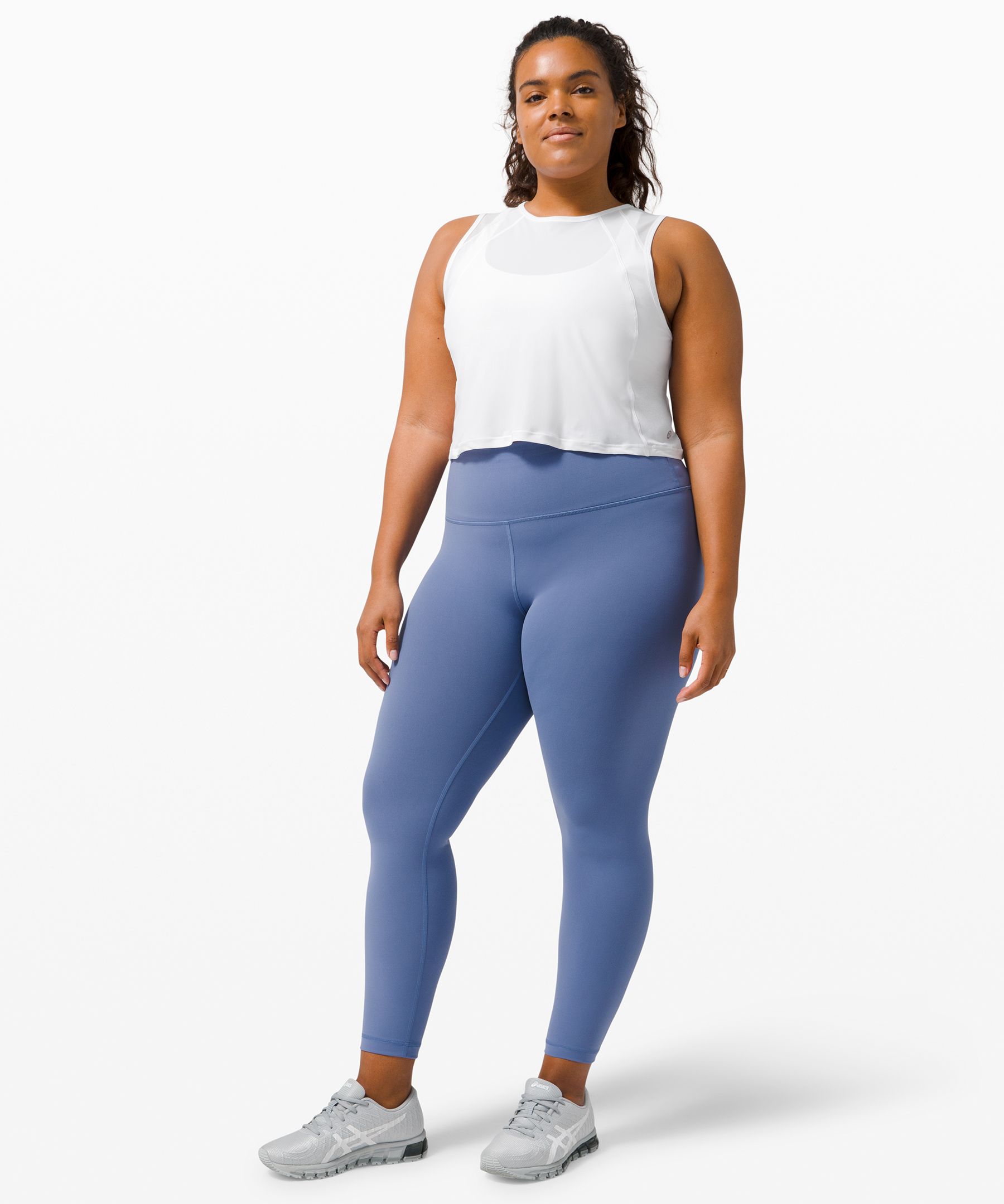 Lululemon Singlet Dame Hvite | 48612-OWMZ