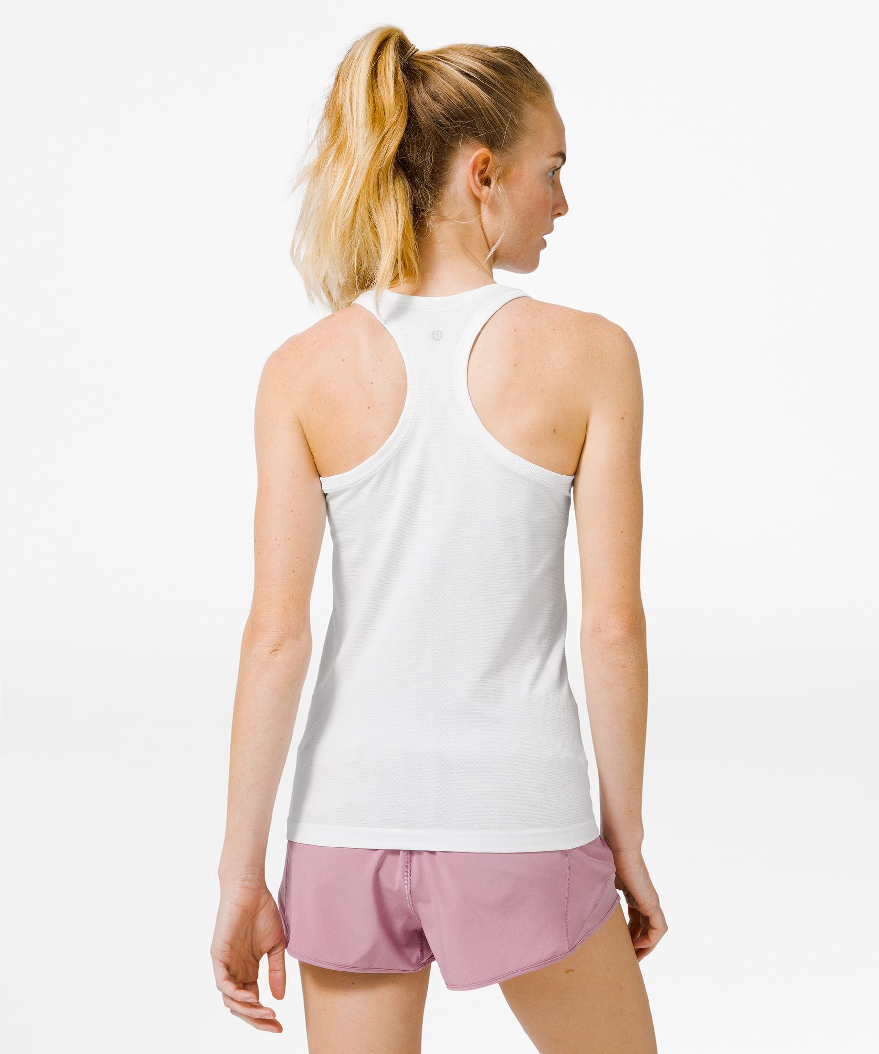 Lululemon Singlet Dame Hvite | 50294-VFXM