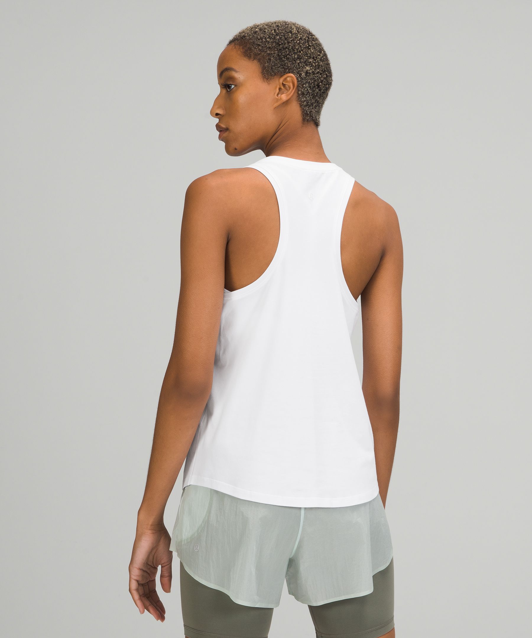 Lululemon Singlet Dame Hvite | 54920-AIXM