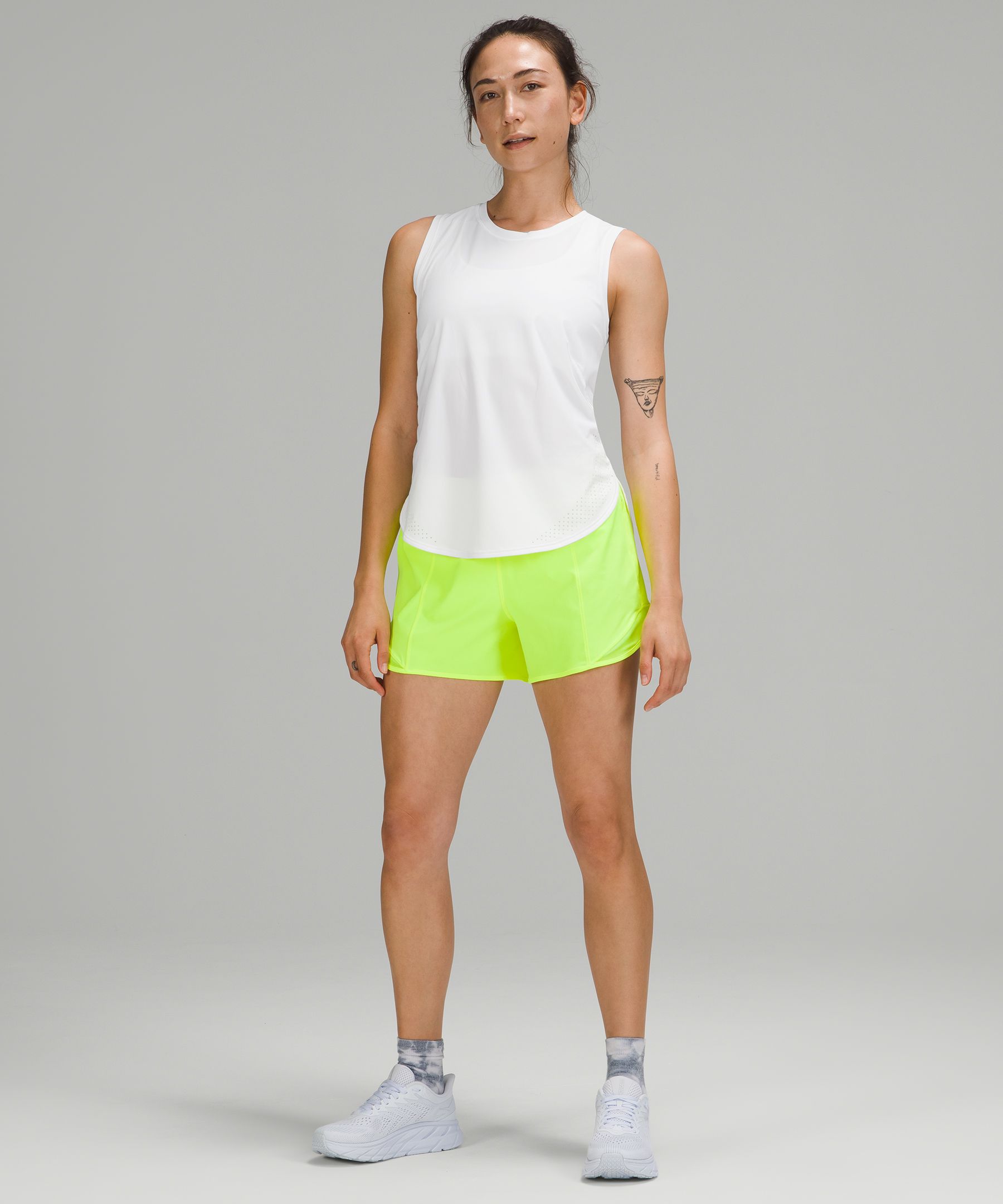Lululemon Singlet Dame Hvite | 71086-IEZT