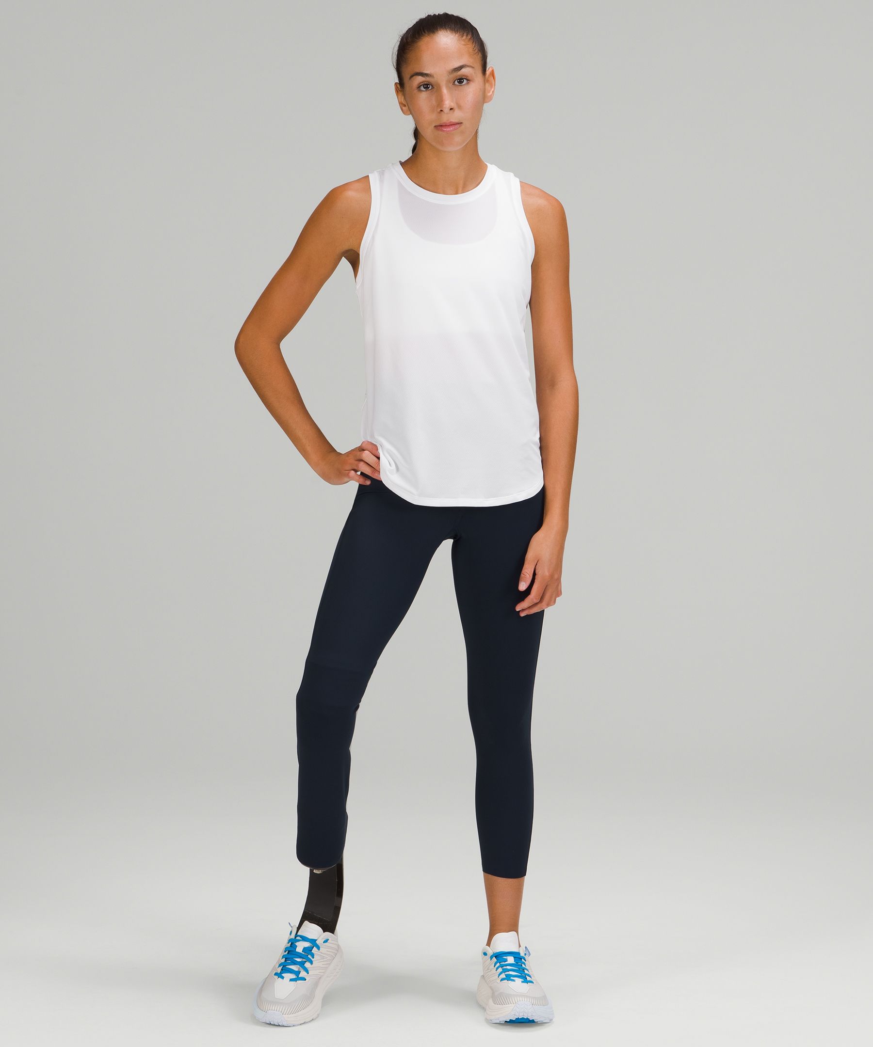 Lululemon Singlet Dame Hvite | 76048-PYUE