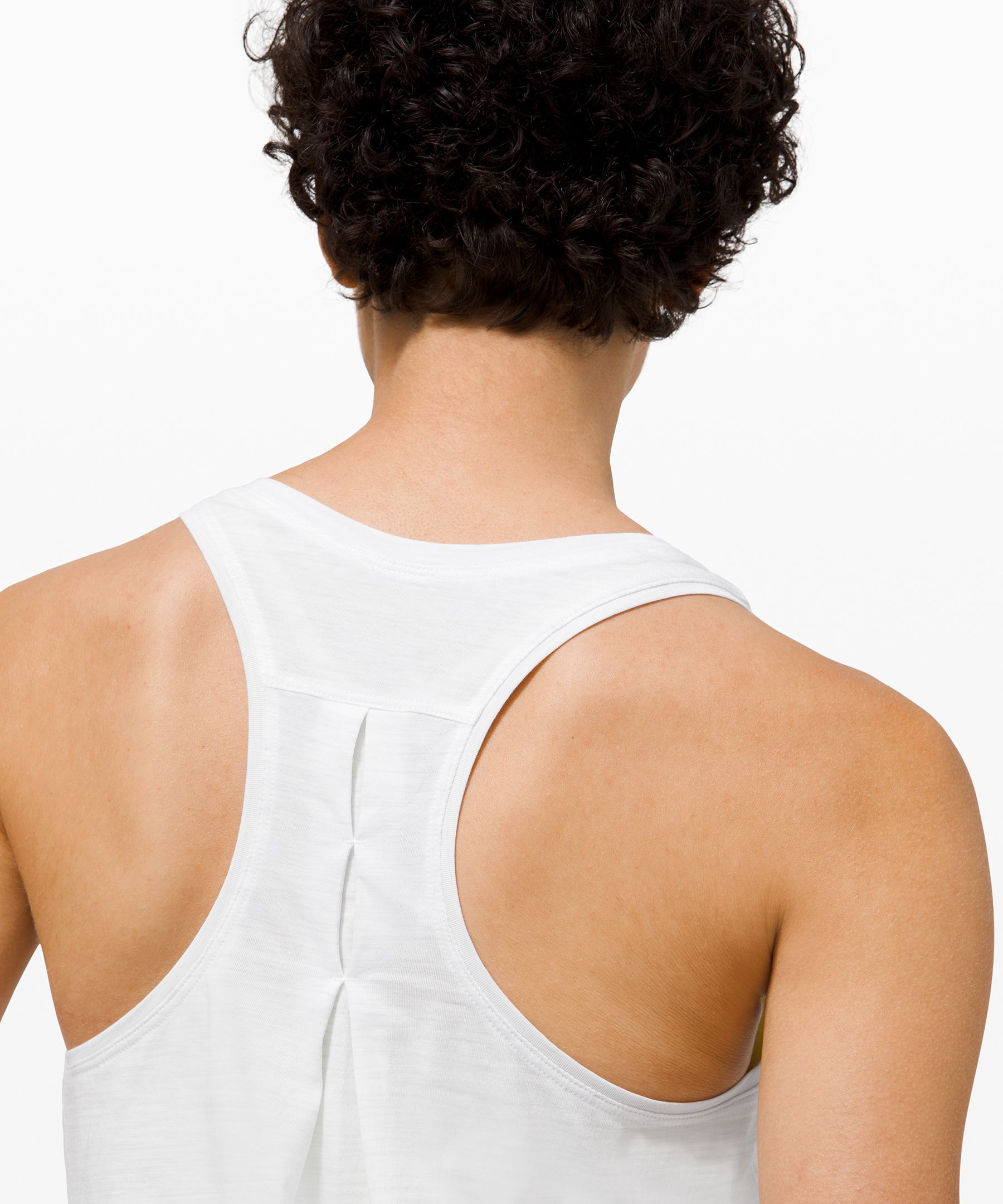 Lululemon Singlet Dame Hvite | 91864-MQHR