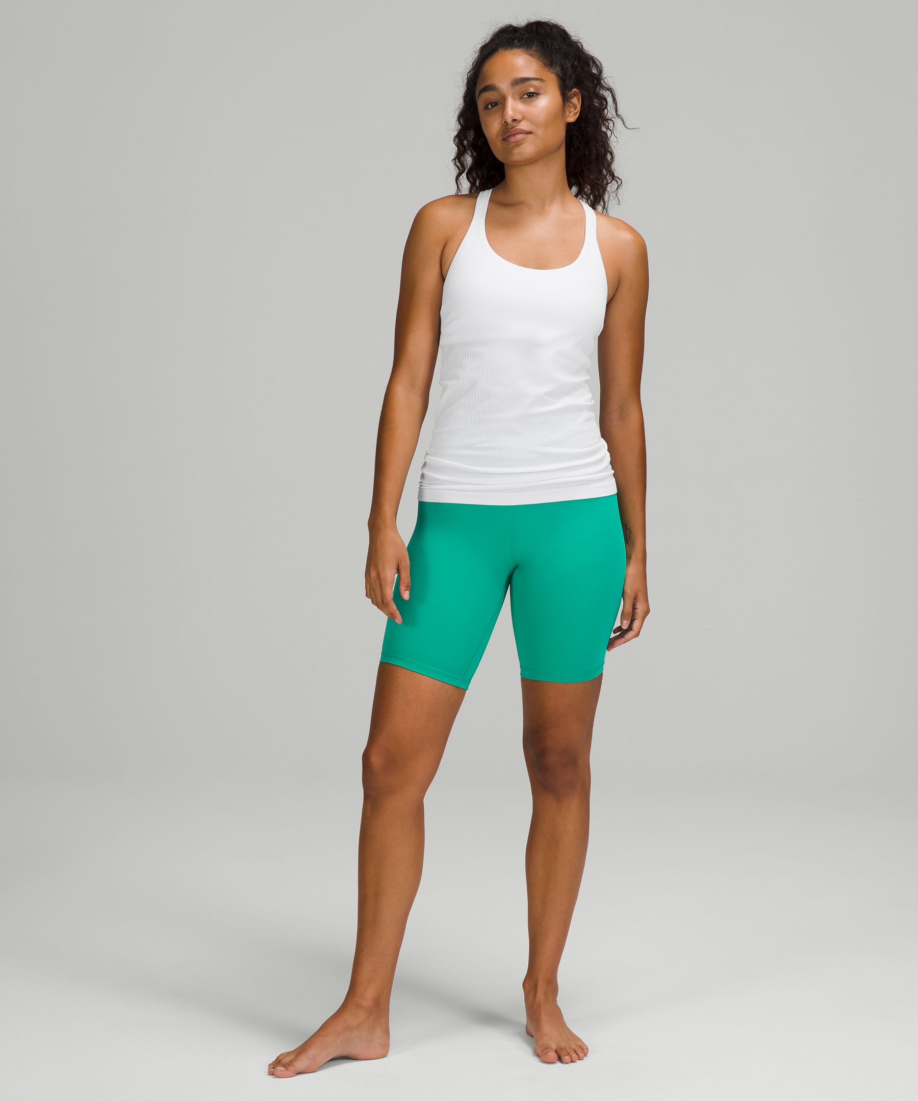 Lululemon Singlet Dame Hvite | 93021-JGLW