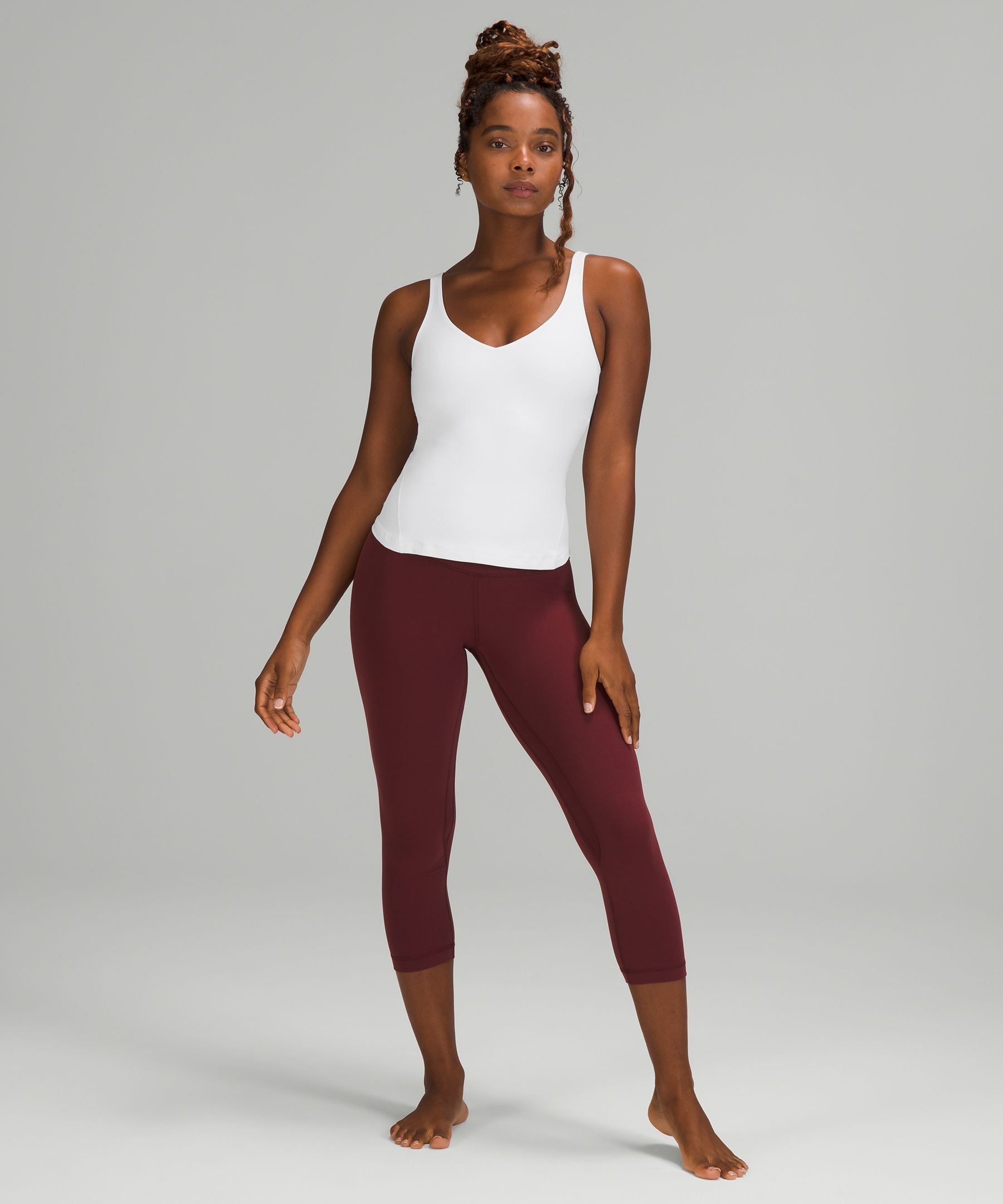 Lululemon Singlet Dame Hvite | 96817-RDXY