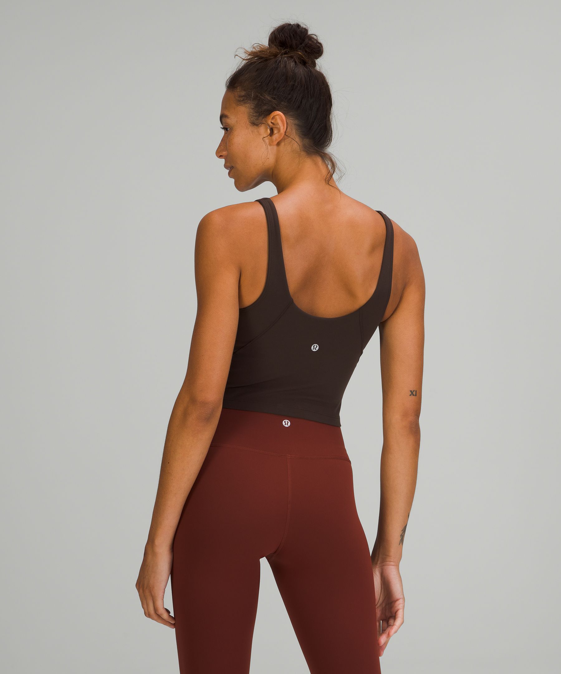 Lululemon Singlet Dame Kaffe | 34579-AQPF