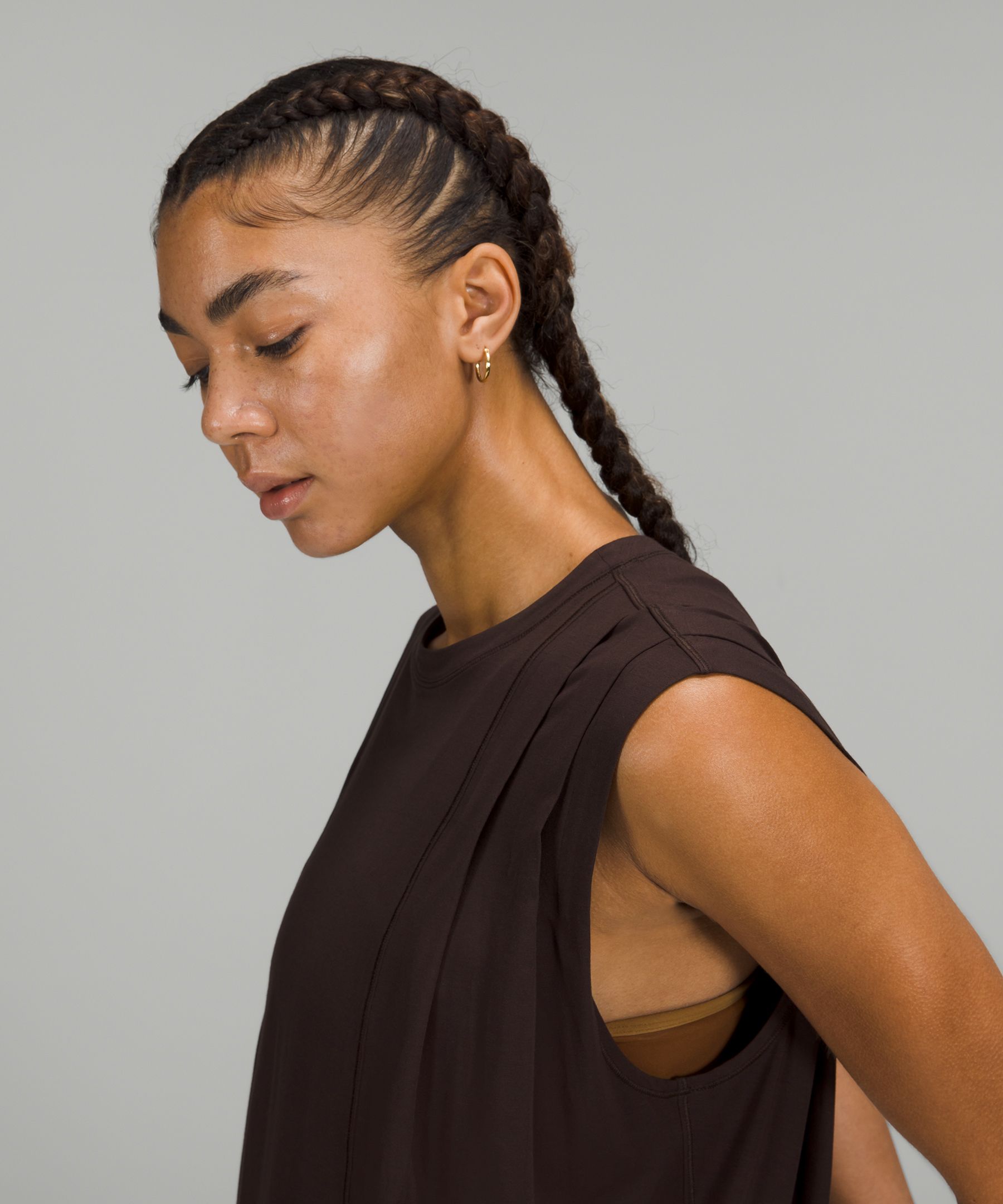 Lululemon Singlet Dame Kaffe | 51493-DSEJ