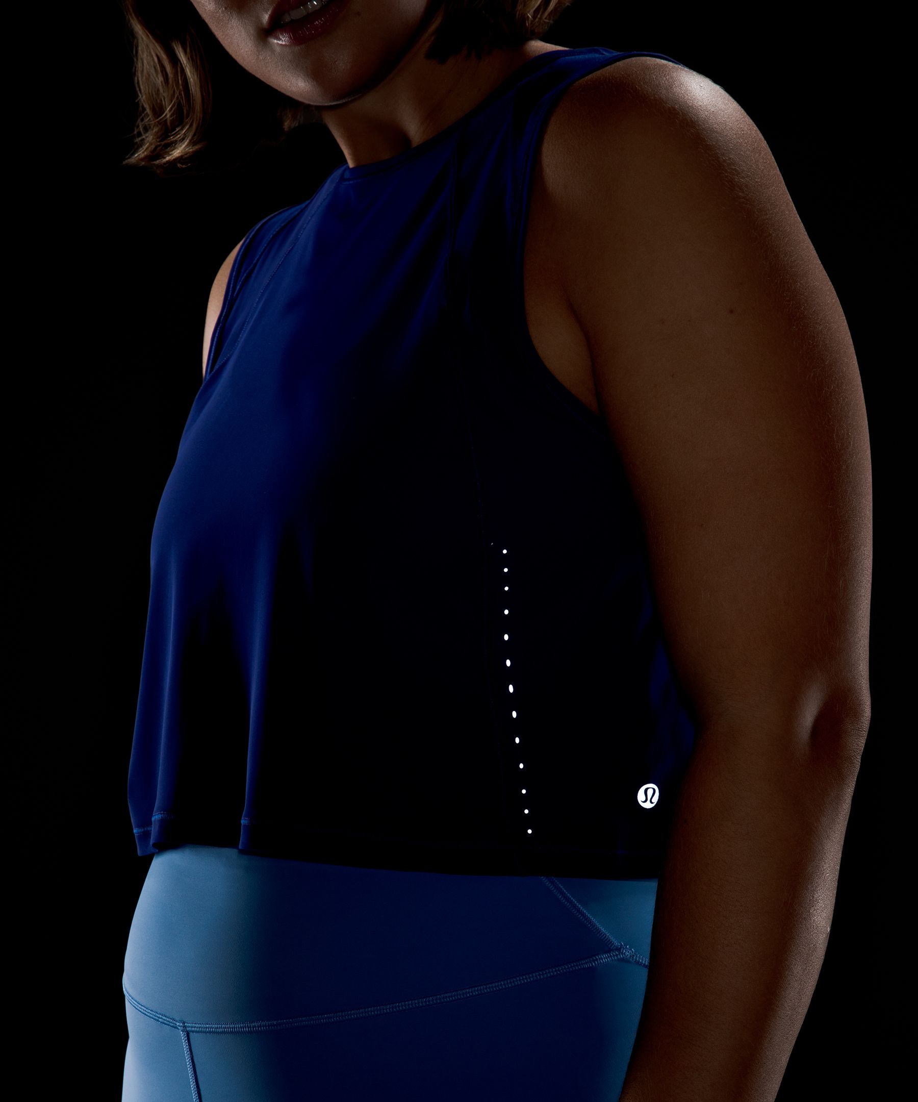 Lululemon Singlet Dame Kongeblå | 09436-IPTV