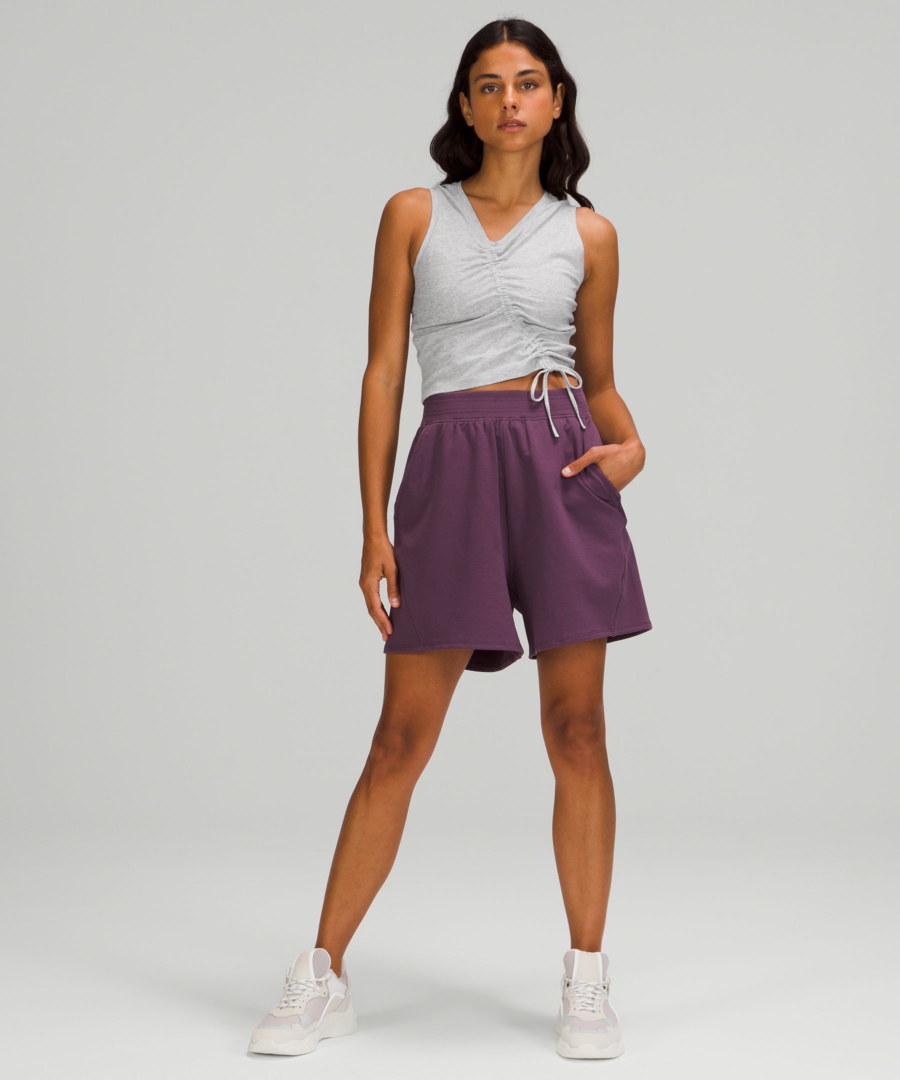 Lululemon Singlet Dame Lyse Grå | 80612-FQXO