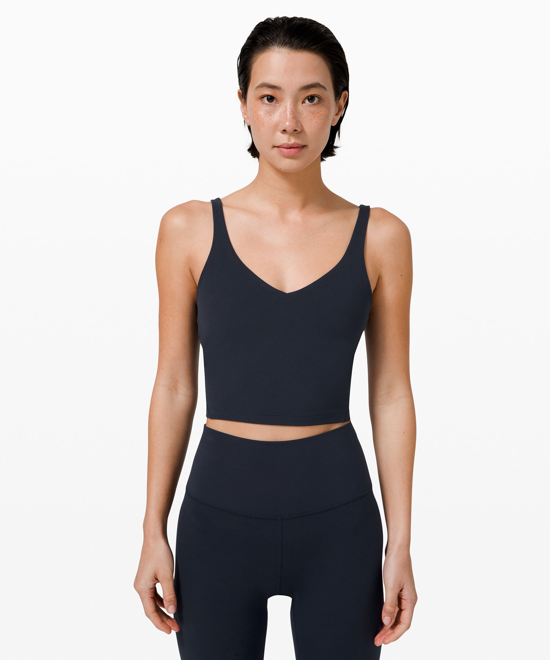 Lululemon Singlet Dame Marineblå | 21948-NDUA