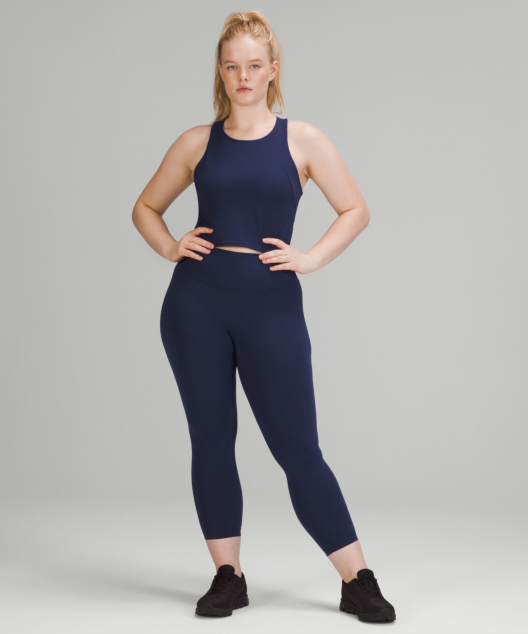 Lululemon Singlet Dame Marineblå | 40986-EDFM