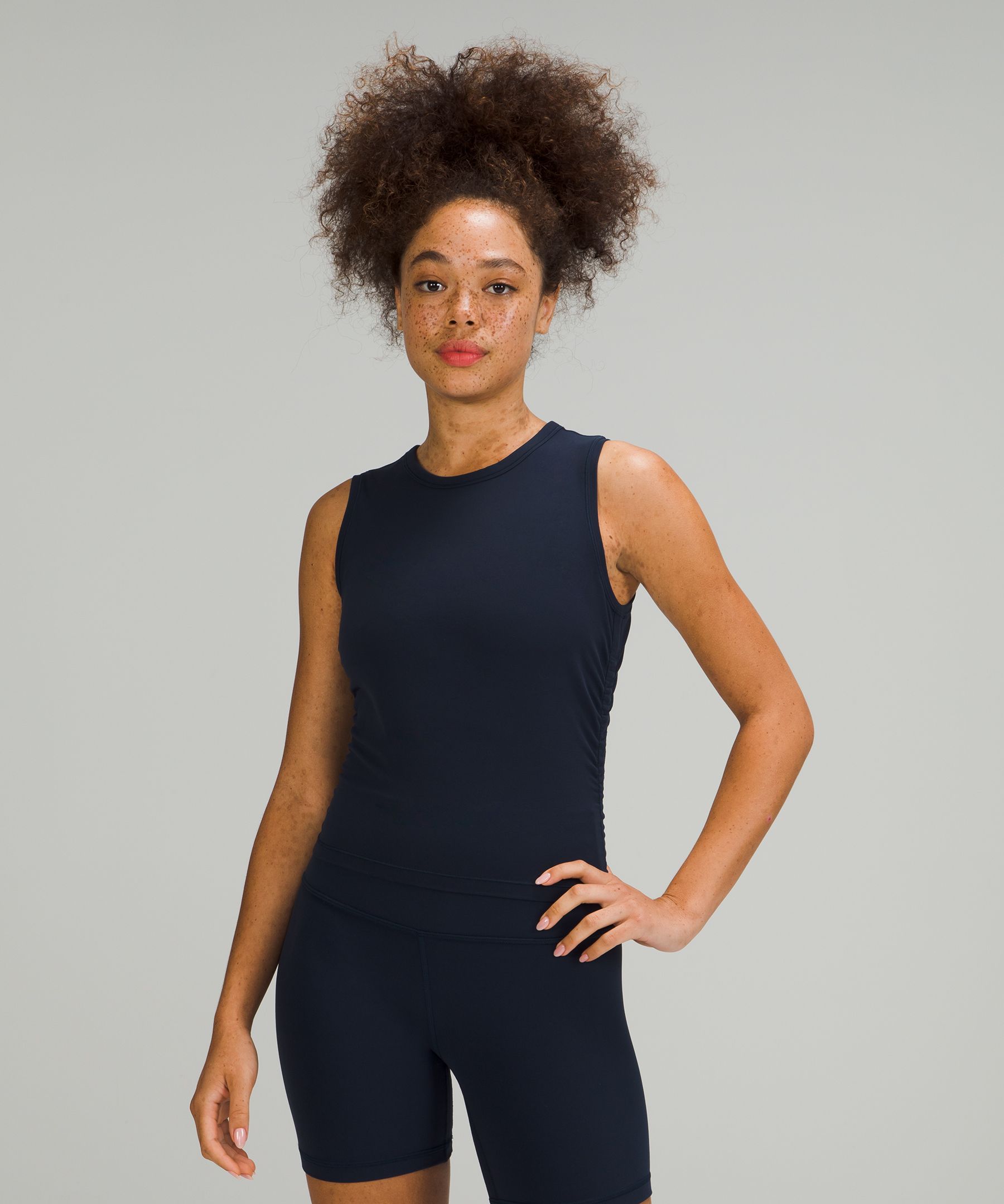 Lululemon Singlet Dame Marineblå | 80163-MRHS