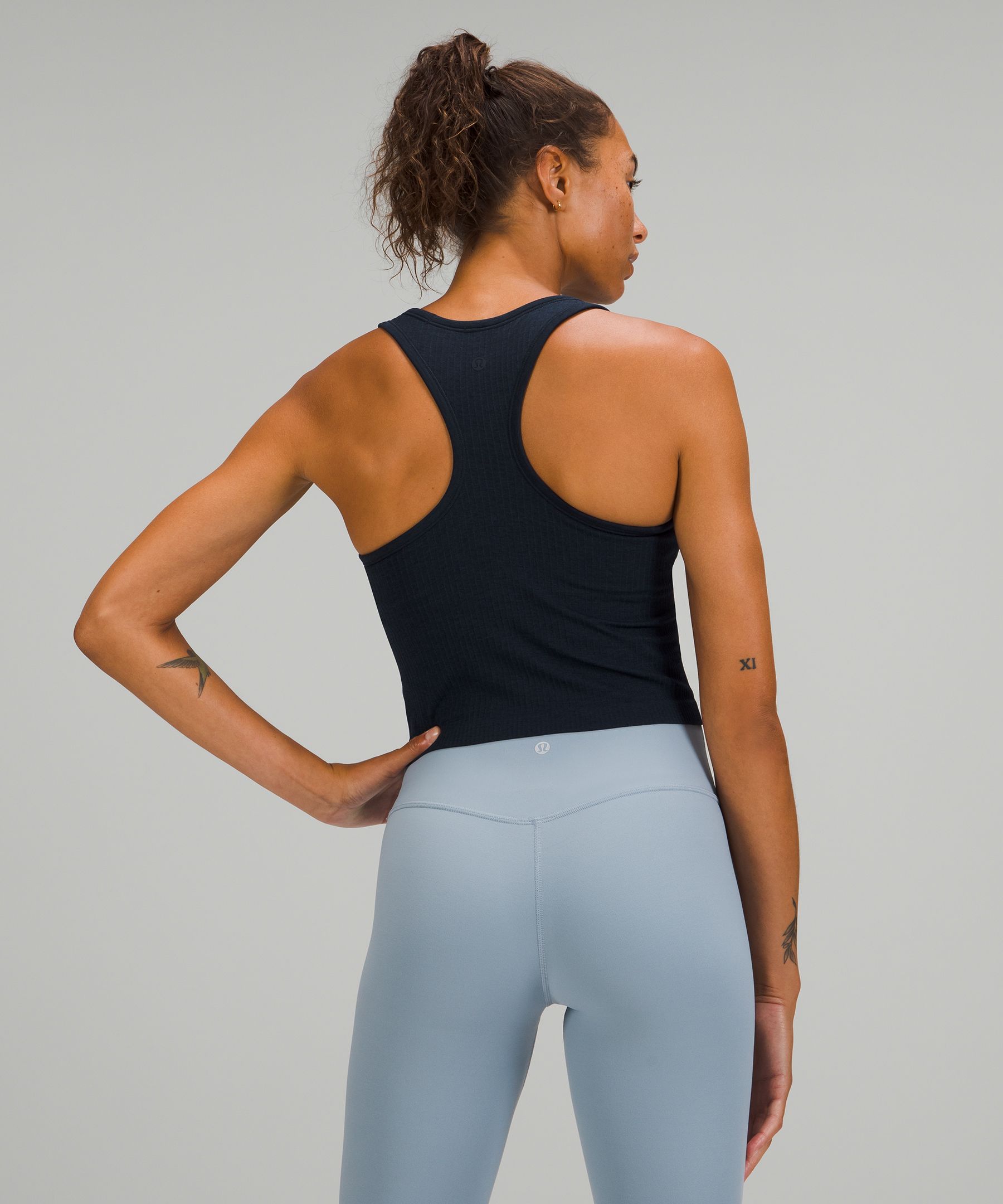 Lululemon Singlet Dame Marineblå | 85429-GRFL