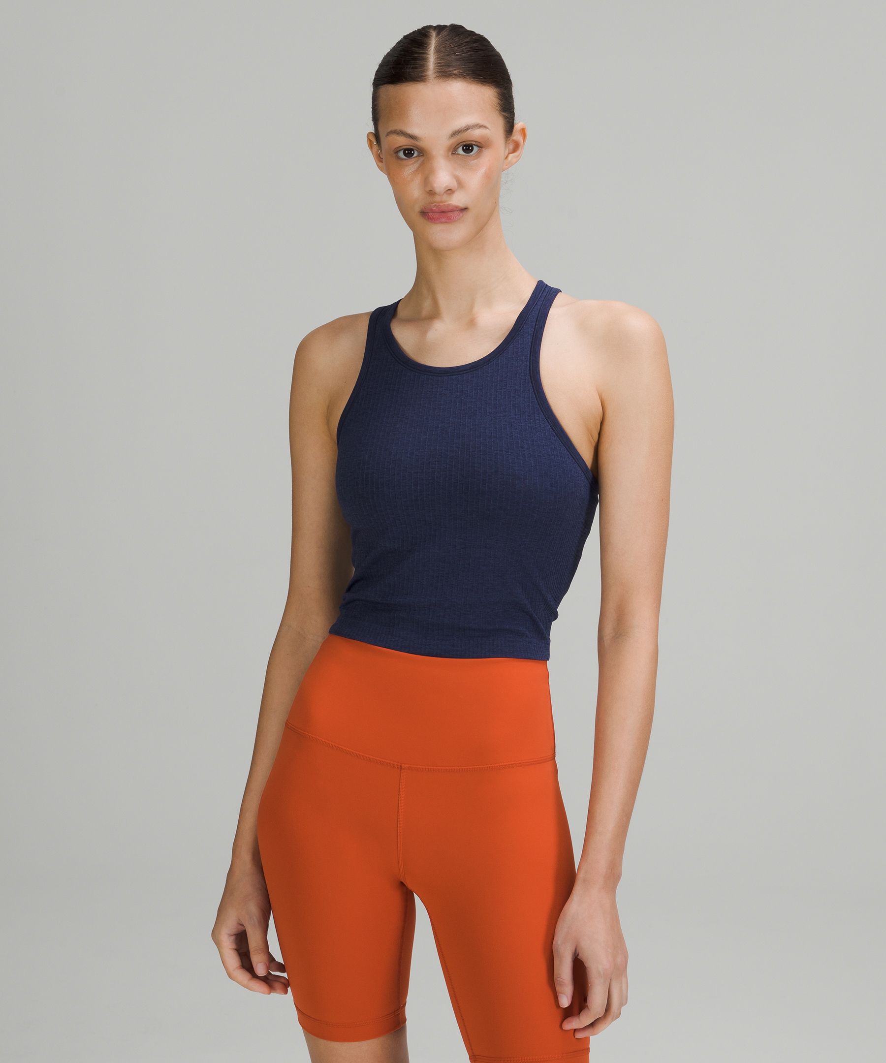 Lululemon Singlet Dame Marineblå | 90583-YIWG
