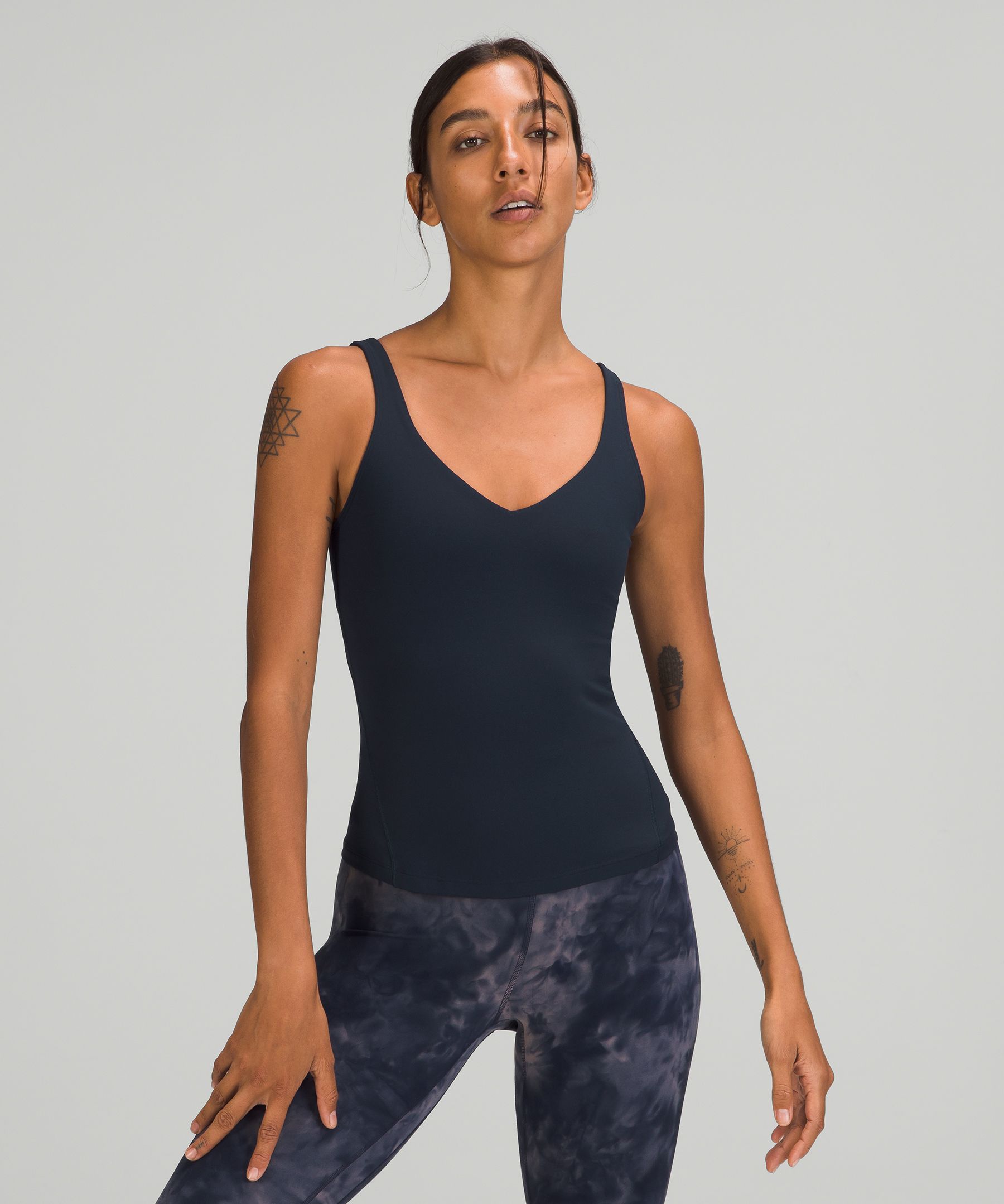 Lululemon Singlet Dame Marineblå | 98425-OHQA