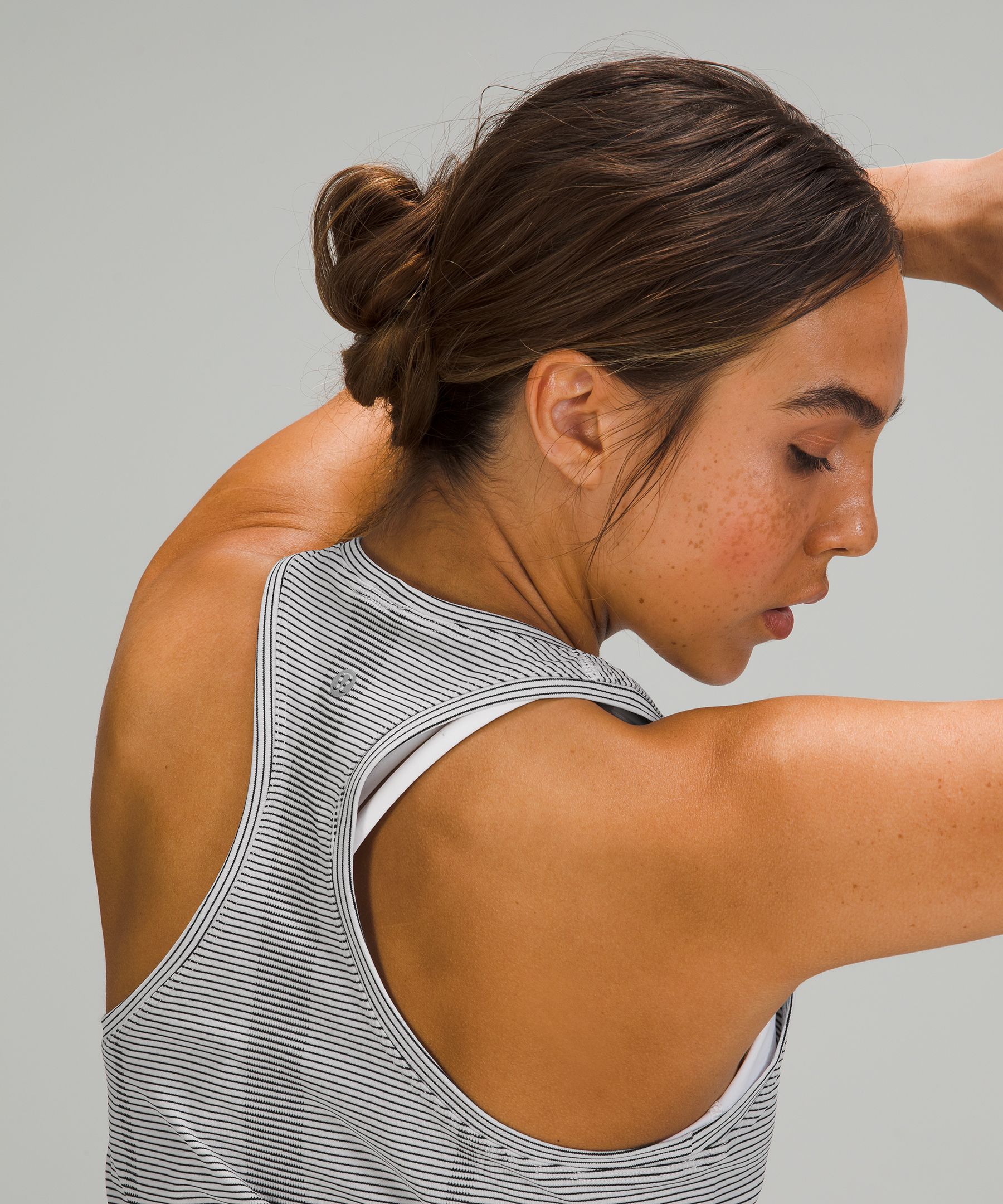 Lululemon Singlet Dame Mørke Grå | 60893-ETWD