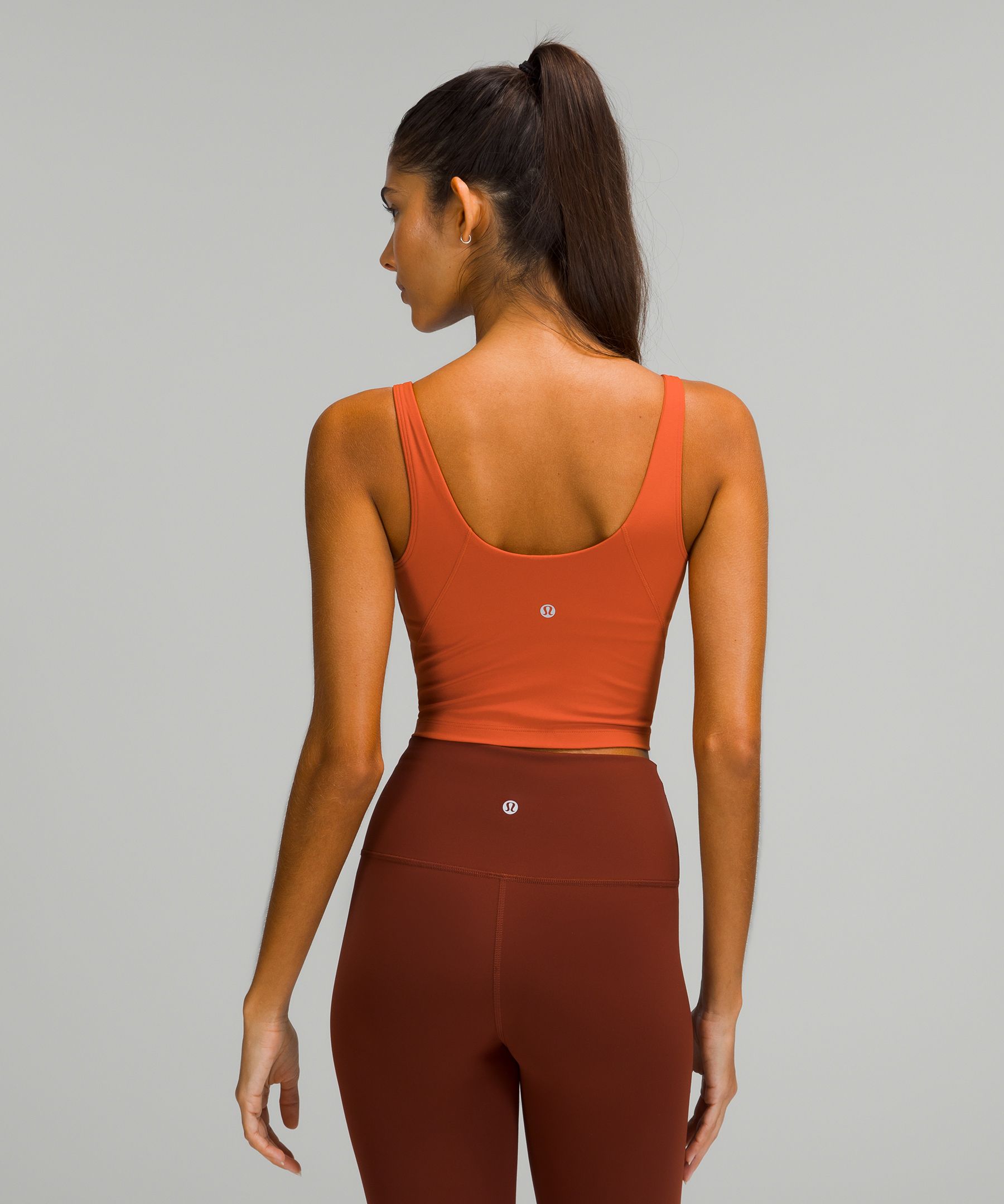 Lululemon Singlet Dame Oransje | 93765-JSTN