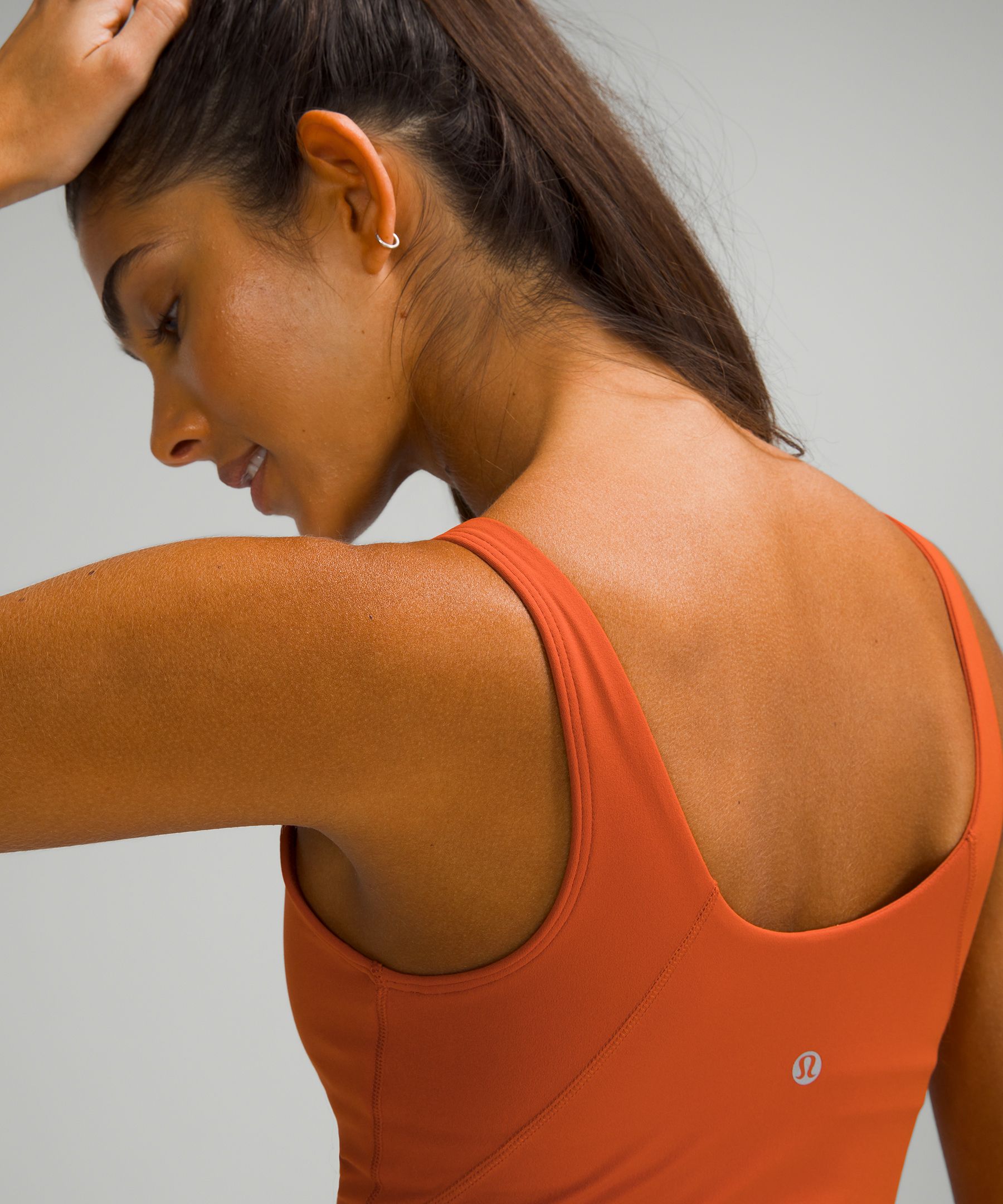 Lululemon Singlet Dame Oransje | 93765-JSTN