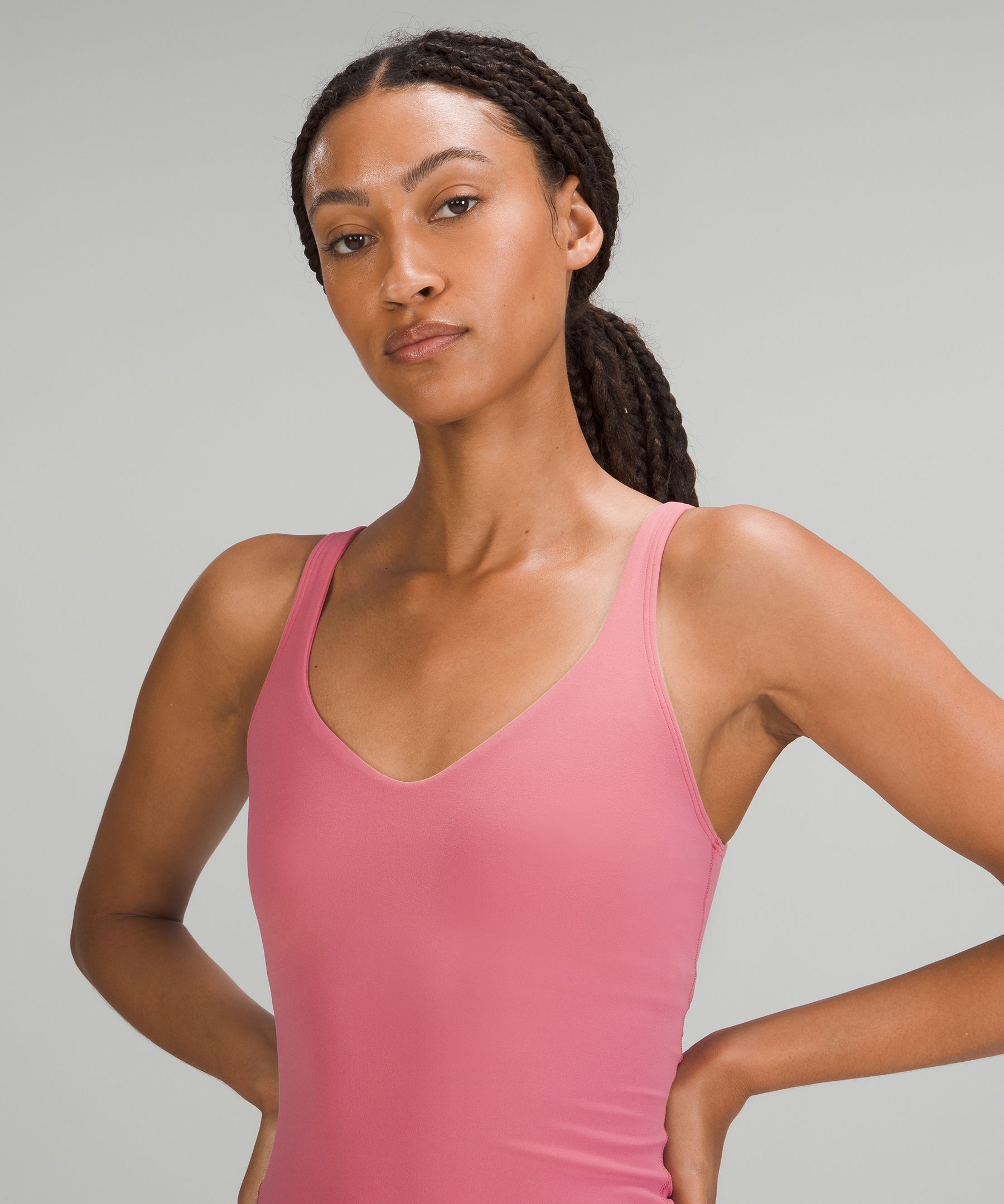 Lululemon Singlet Dame Rosa | 01479-EJWD