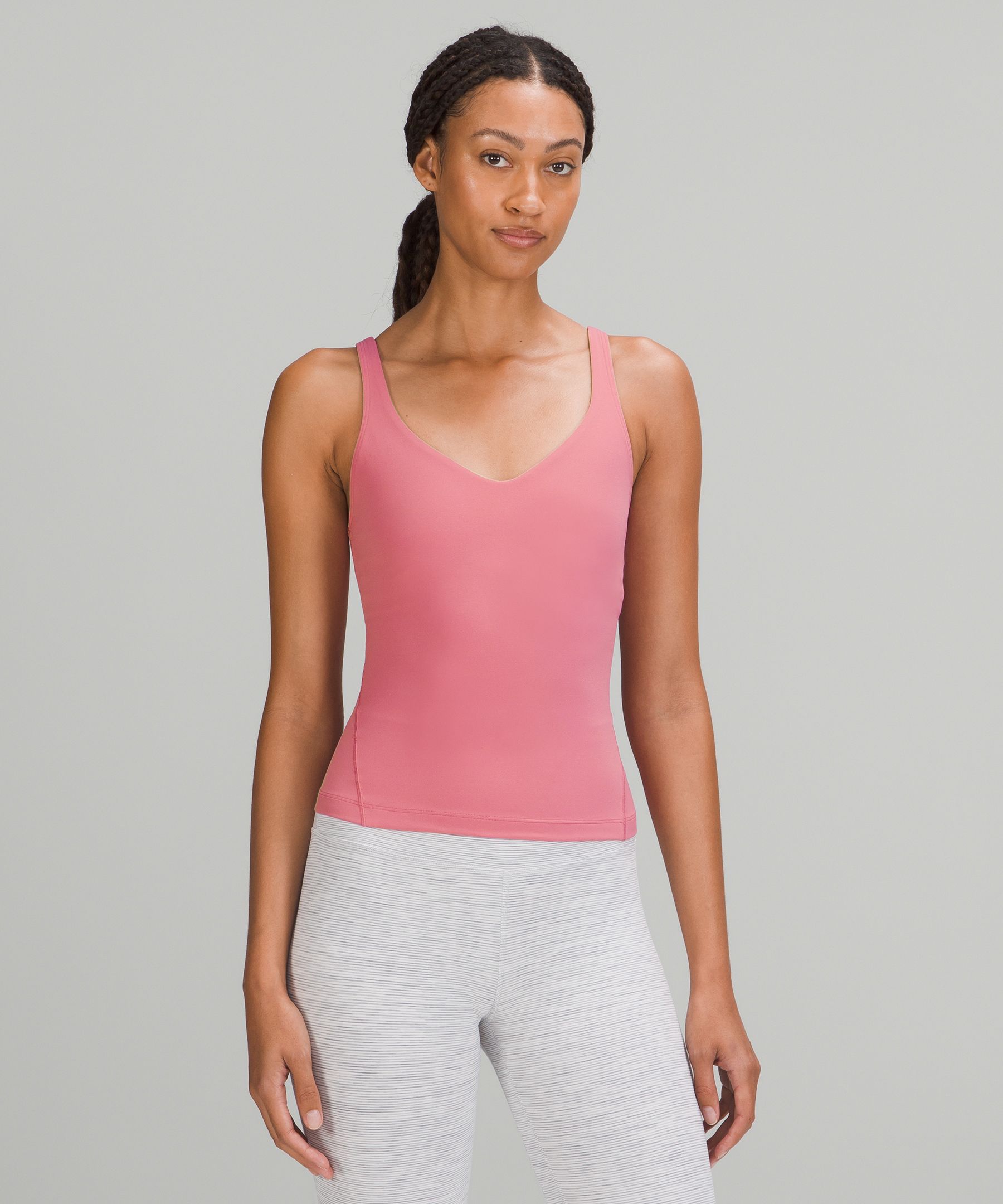 Lululemon Singlet Dame Rosa | 01479-EJWD