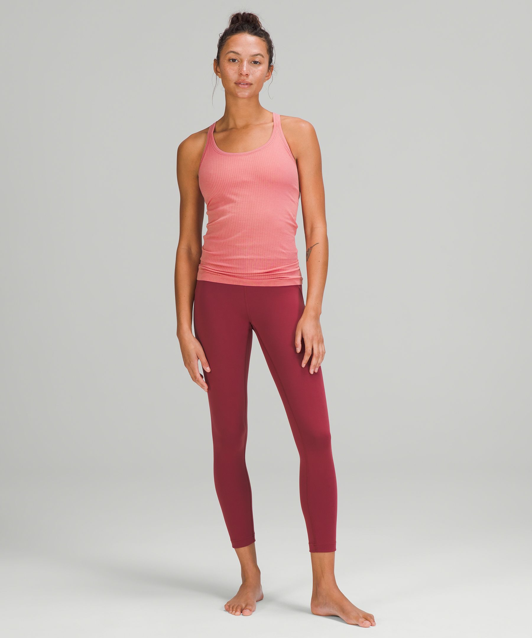 Lululemon Singlet Dame Rosa | 19085-MBZR