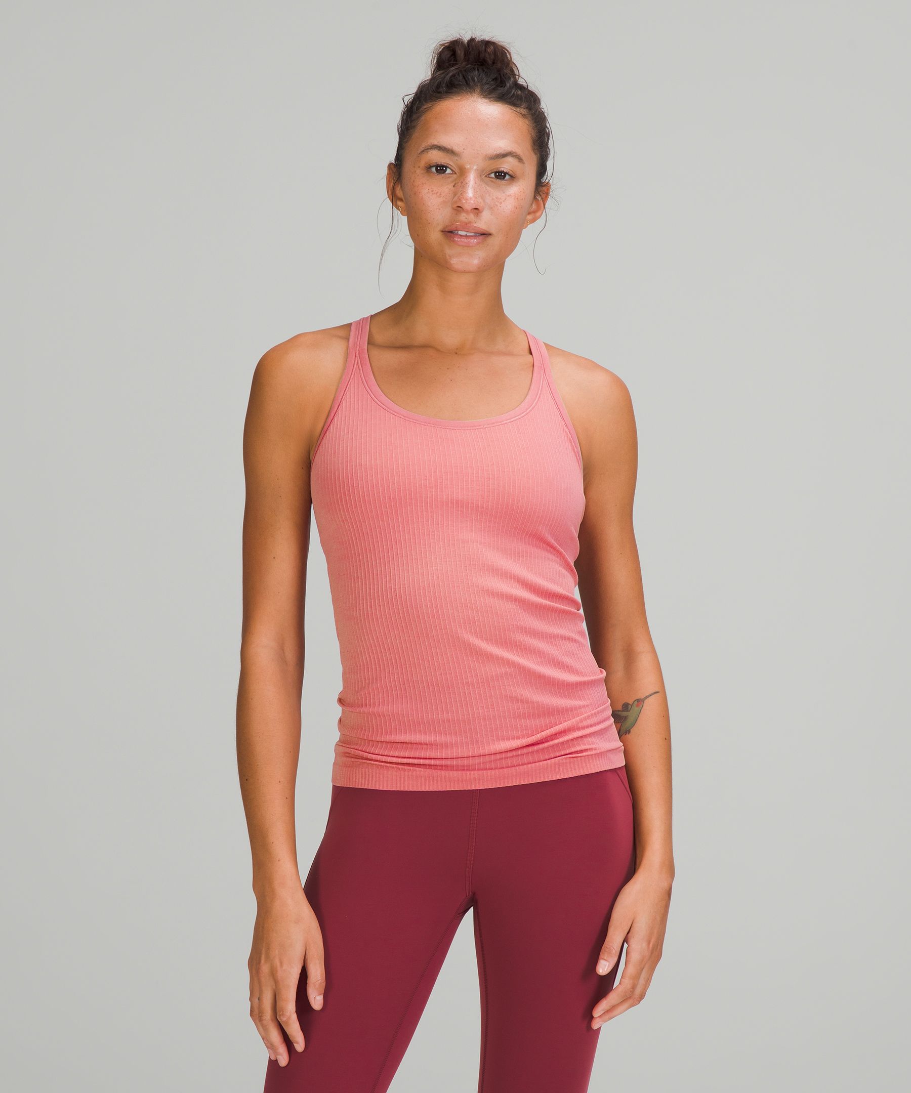 Lululemon Singlet Dame Rosa | 19085-MBZR