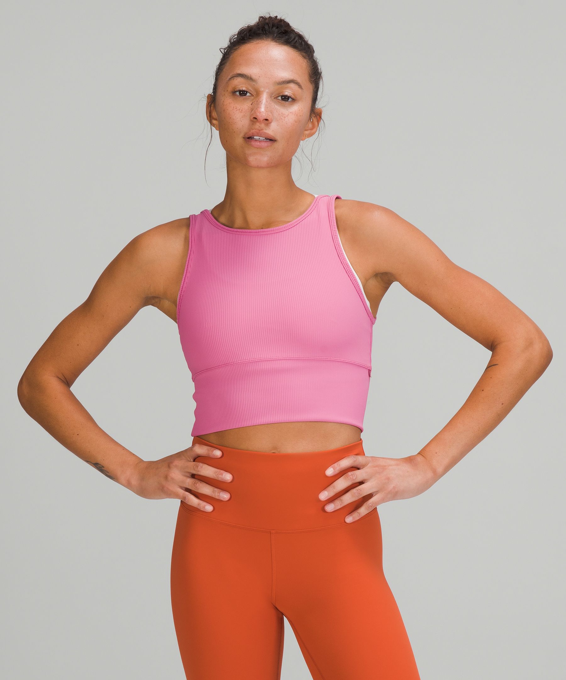 Lululemon Singlet Dame Rosa | 29684-ZQIW