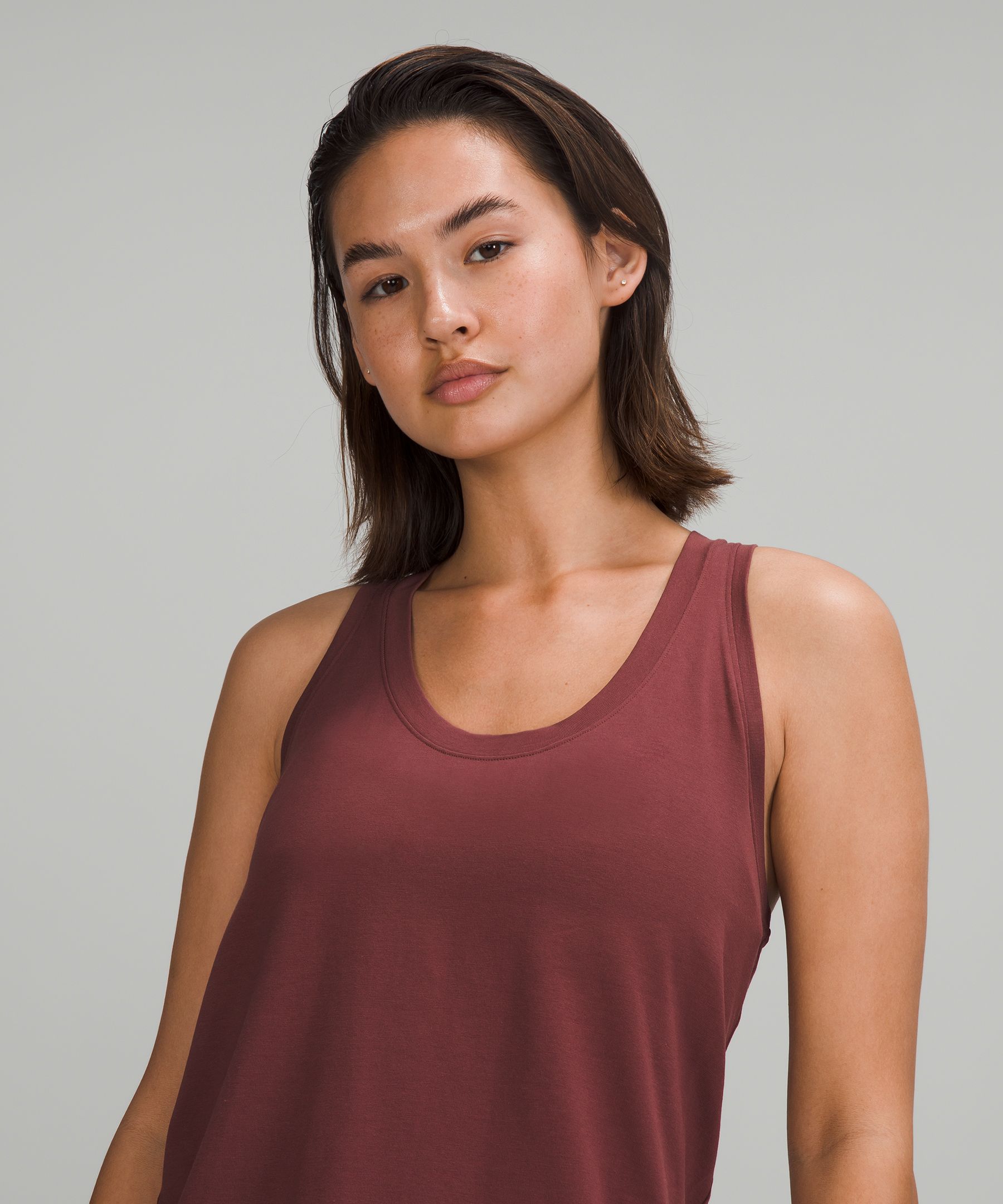 Lululemon Singlet Dame Rød | 15829-XYZM