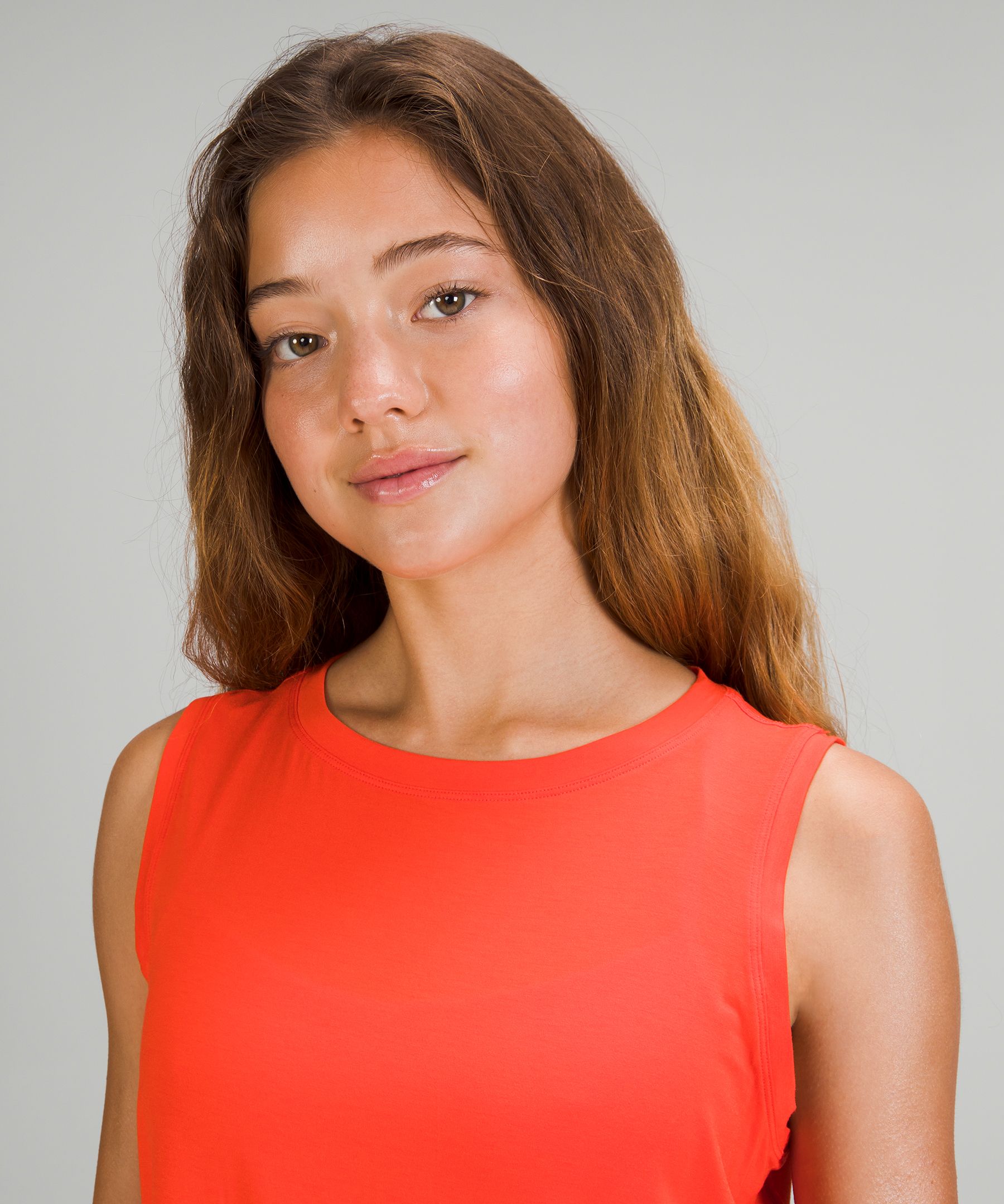 Lululemon Singlet Dame Rød | 60589-KHMY