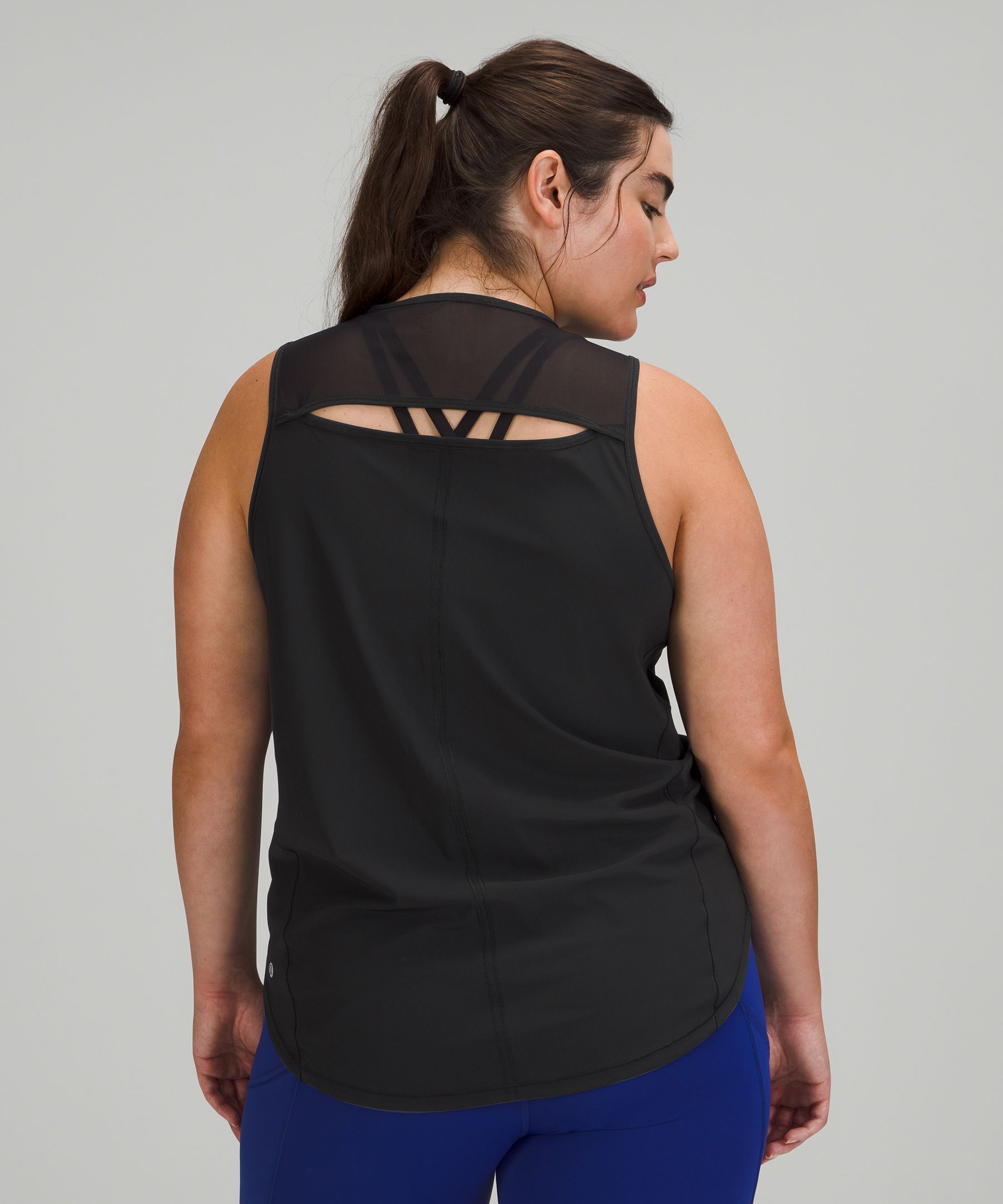 Lululemon Singlet Dame Svarte | 01294-IFXE