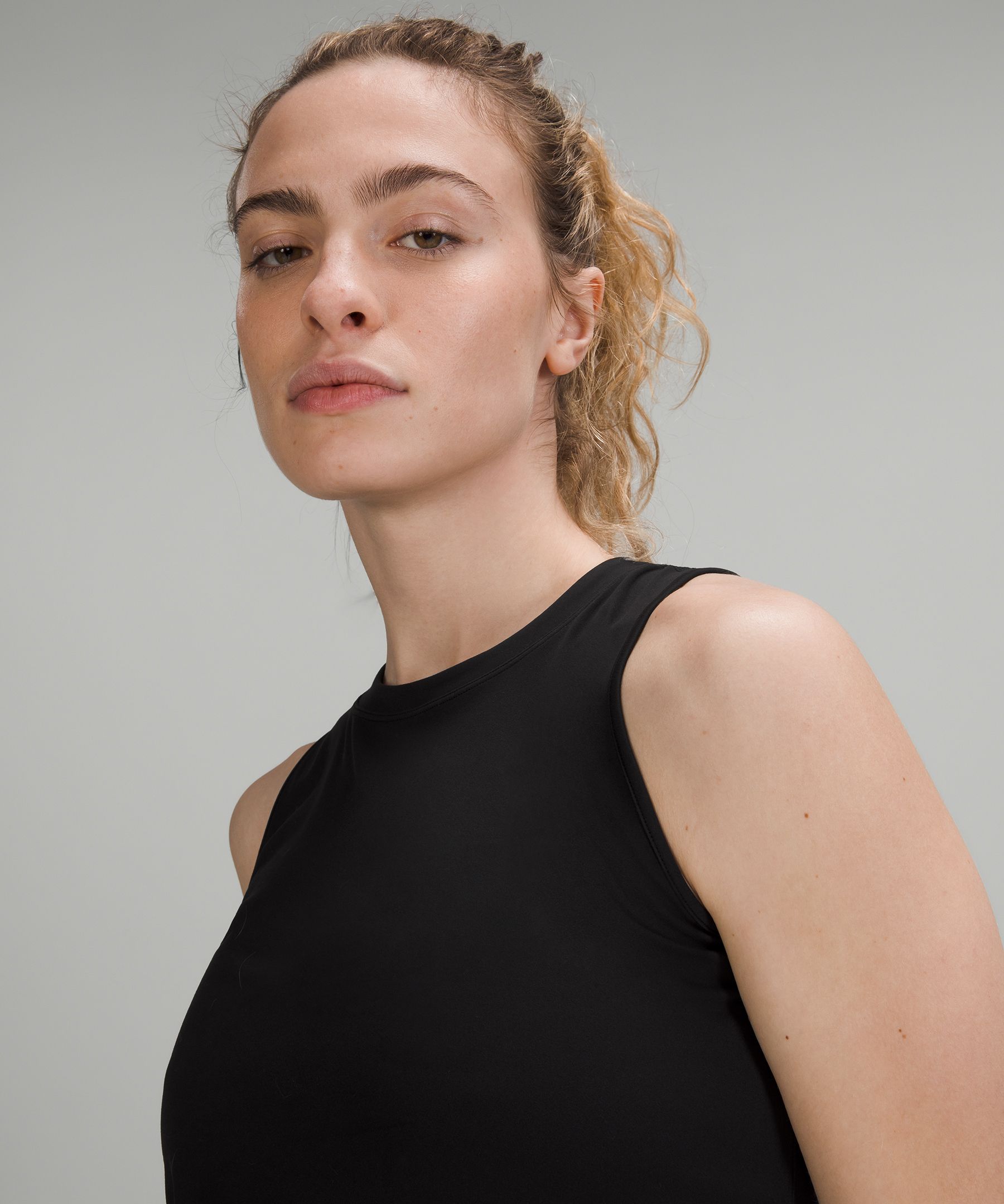 Lululemon Singlet Dame Svarte | 06579-RPDV