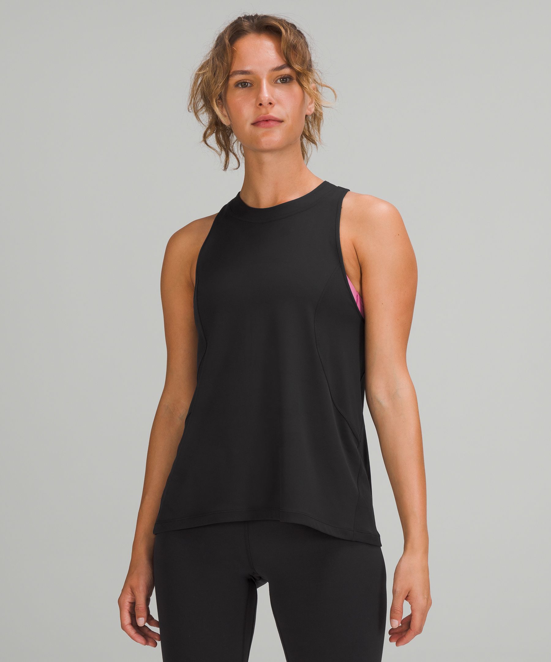 Lululemon Singlet Dame Svarte | 28471-XBVG