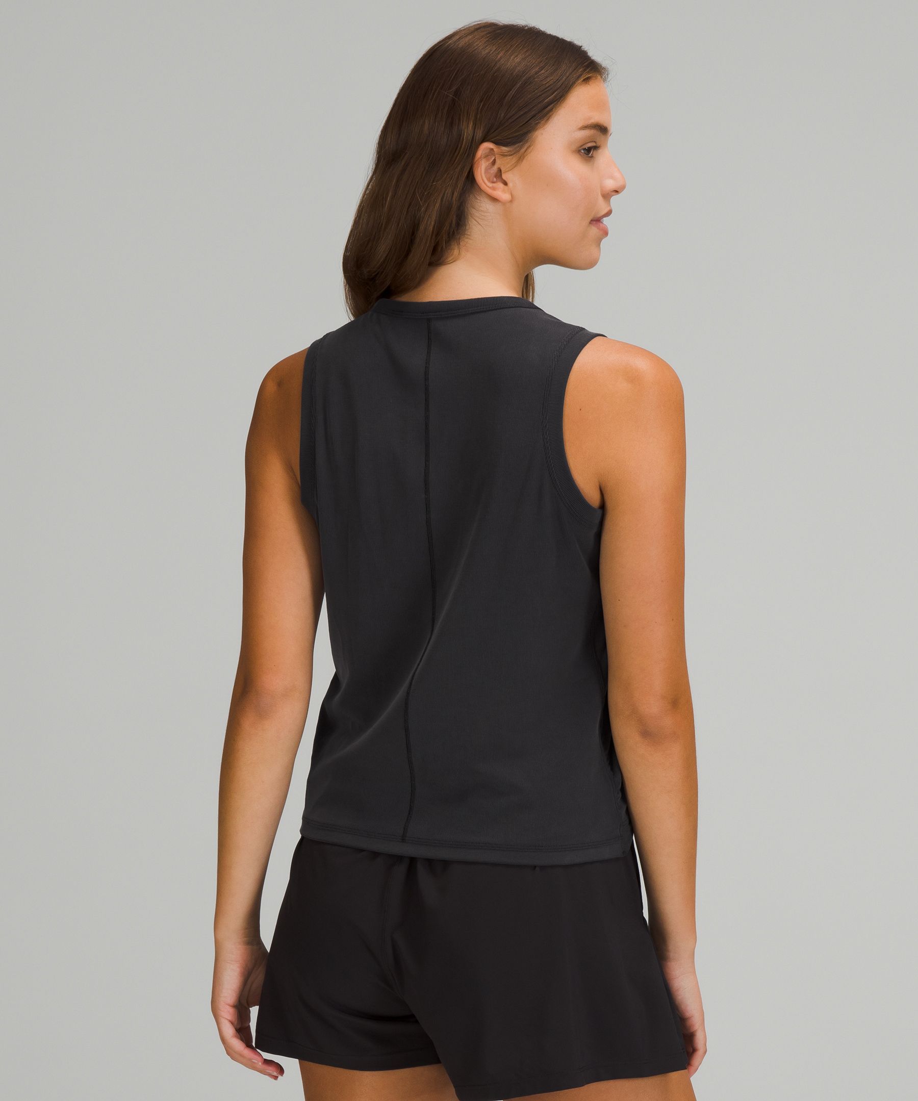 Lululemon Singlet Dame Svarte | 39276-KVIU