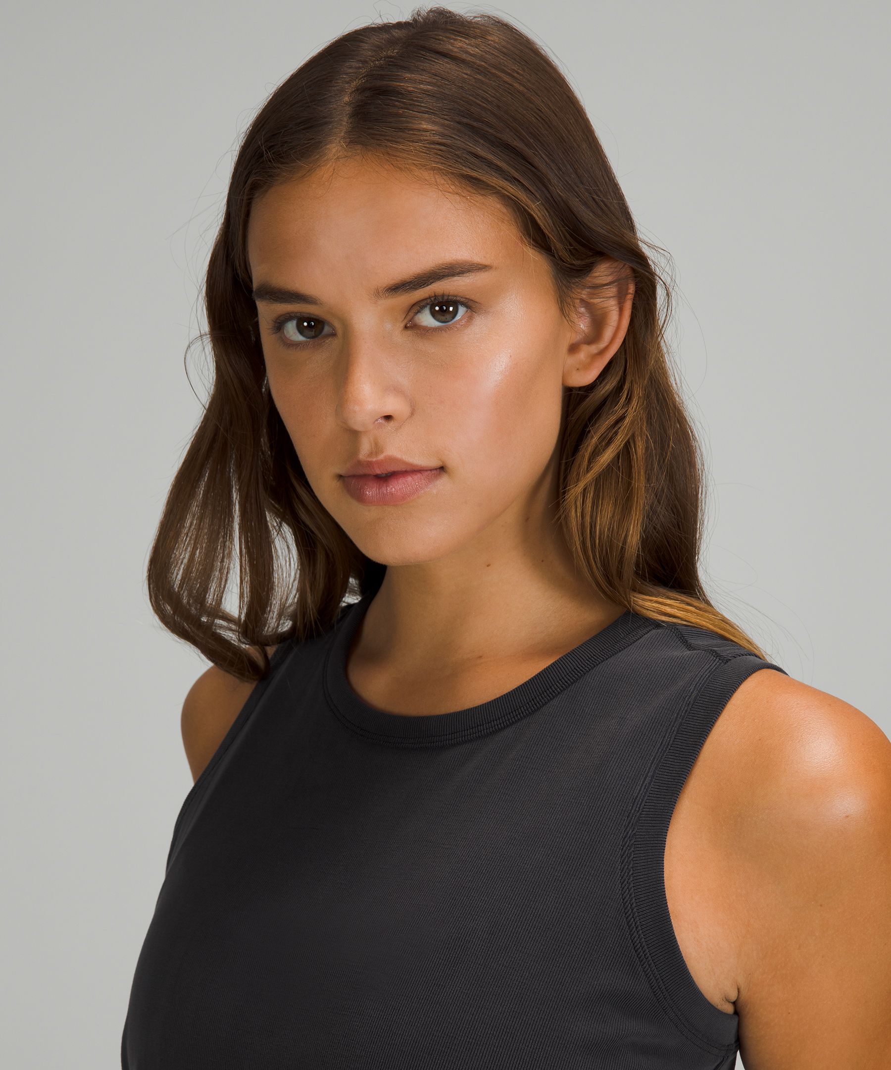 Lululemon Singlet Dame Svarte | 39276-KVIU