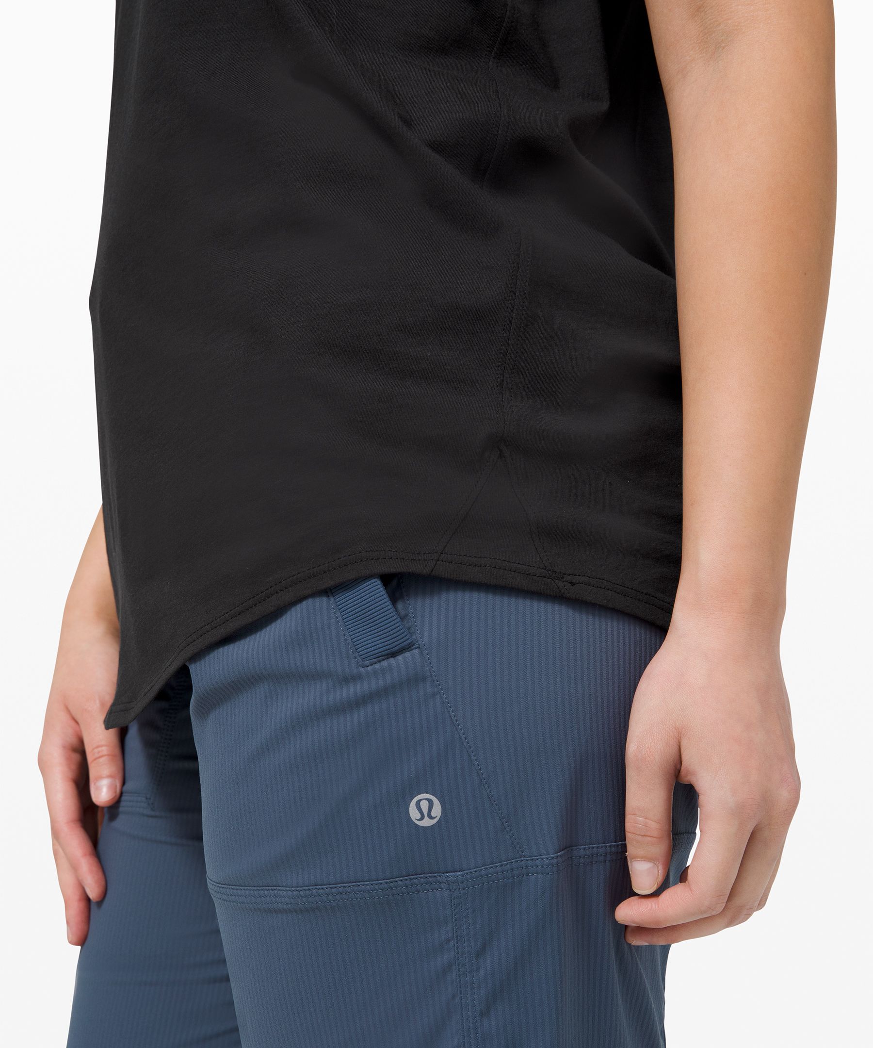 Lululemon Singlet Dame Svarte | 51732-UAZP