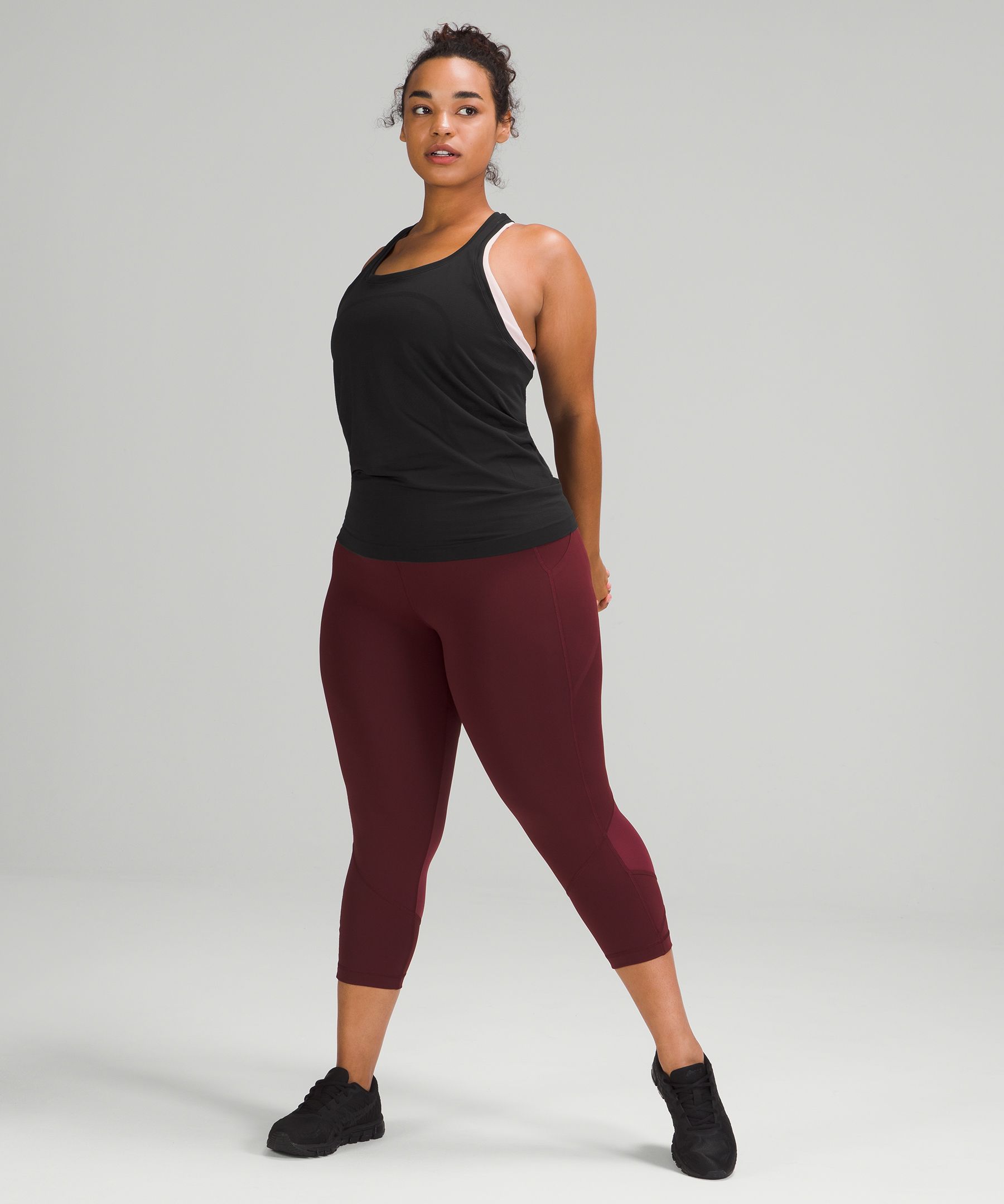 Lululemon Singlet Dame Svarte | 58719-LIDM