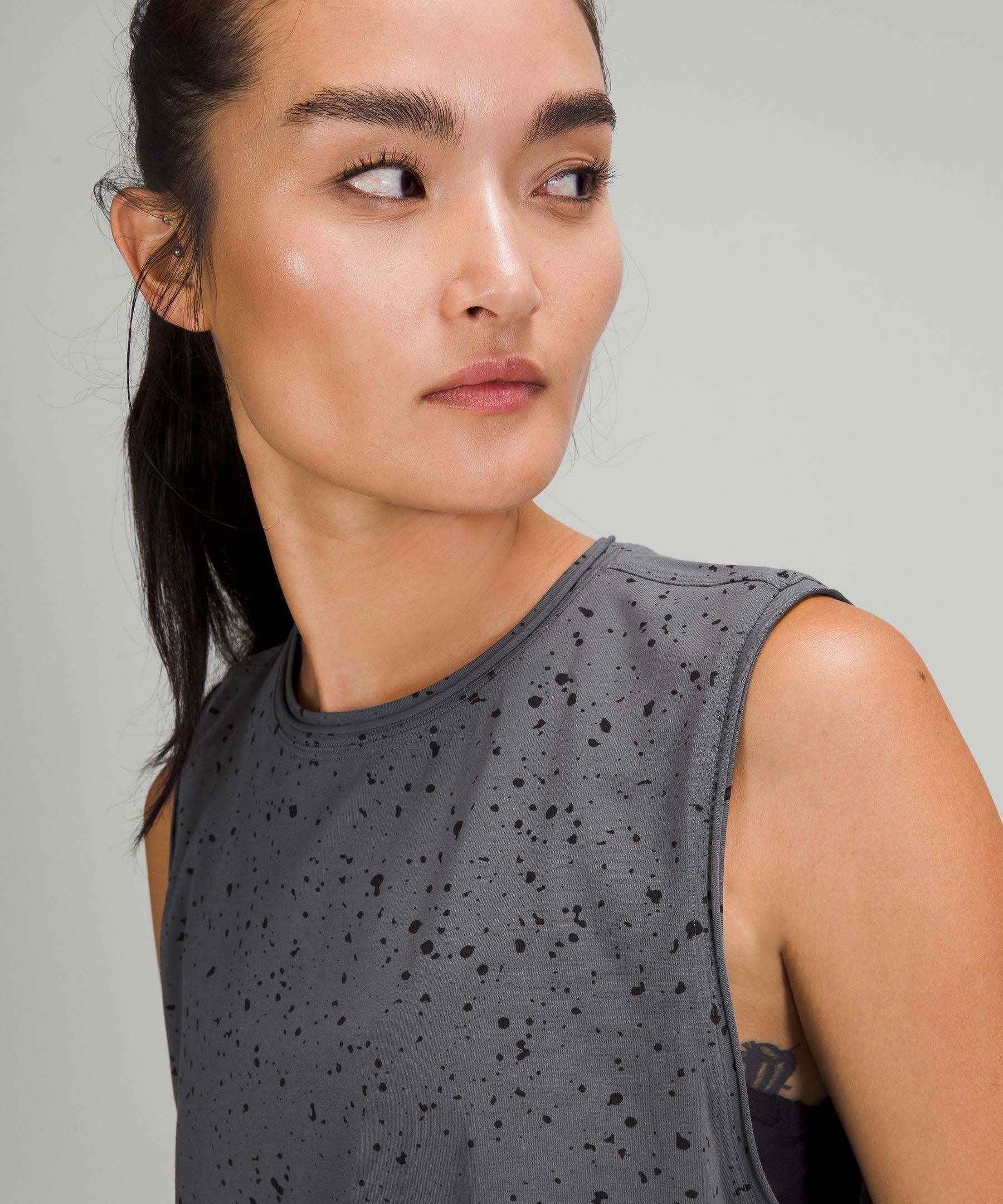 Lululemon Singlet Dame Svarte | 81430-SNUF