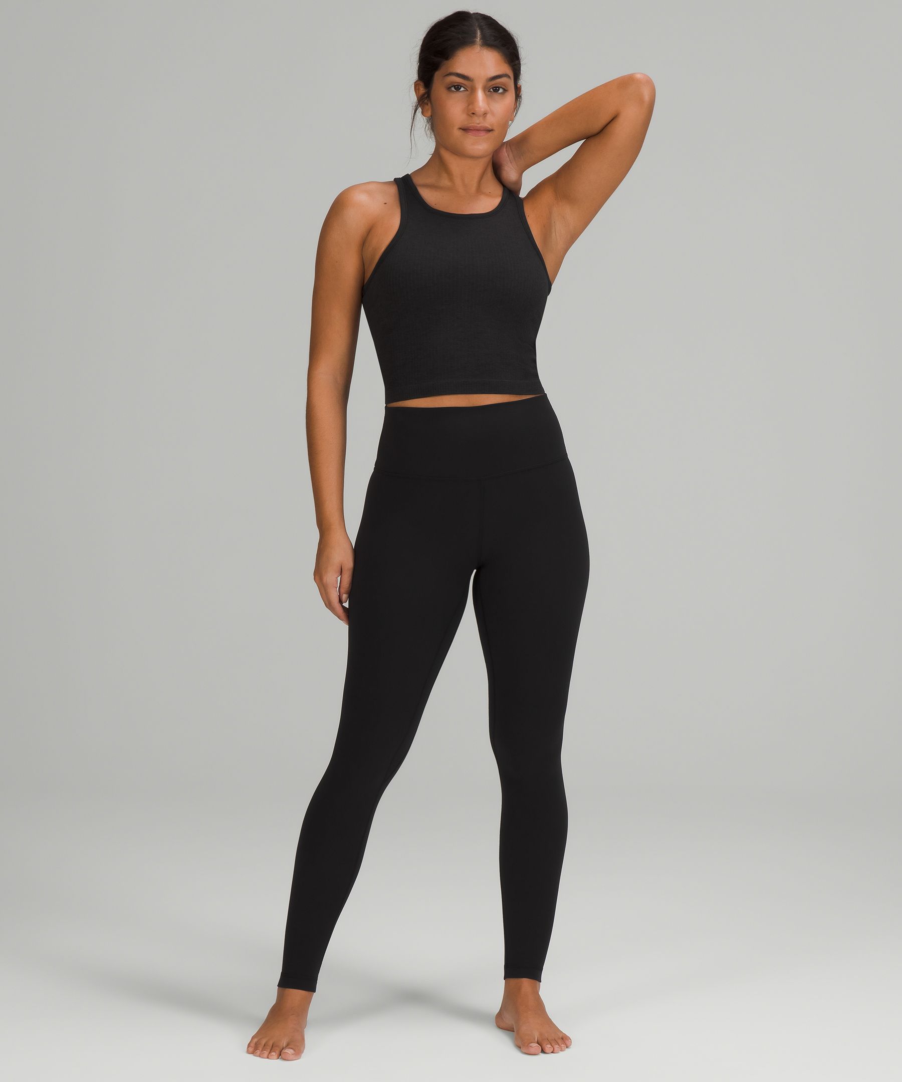 Lululemon Singlet Dame Svarte | 87692-NOPG