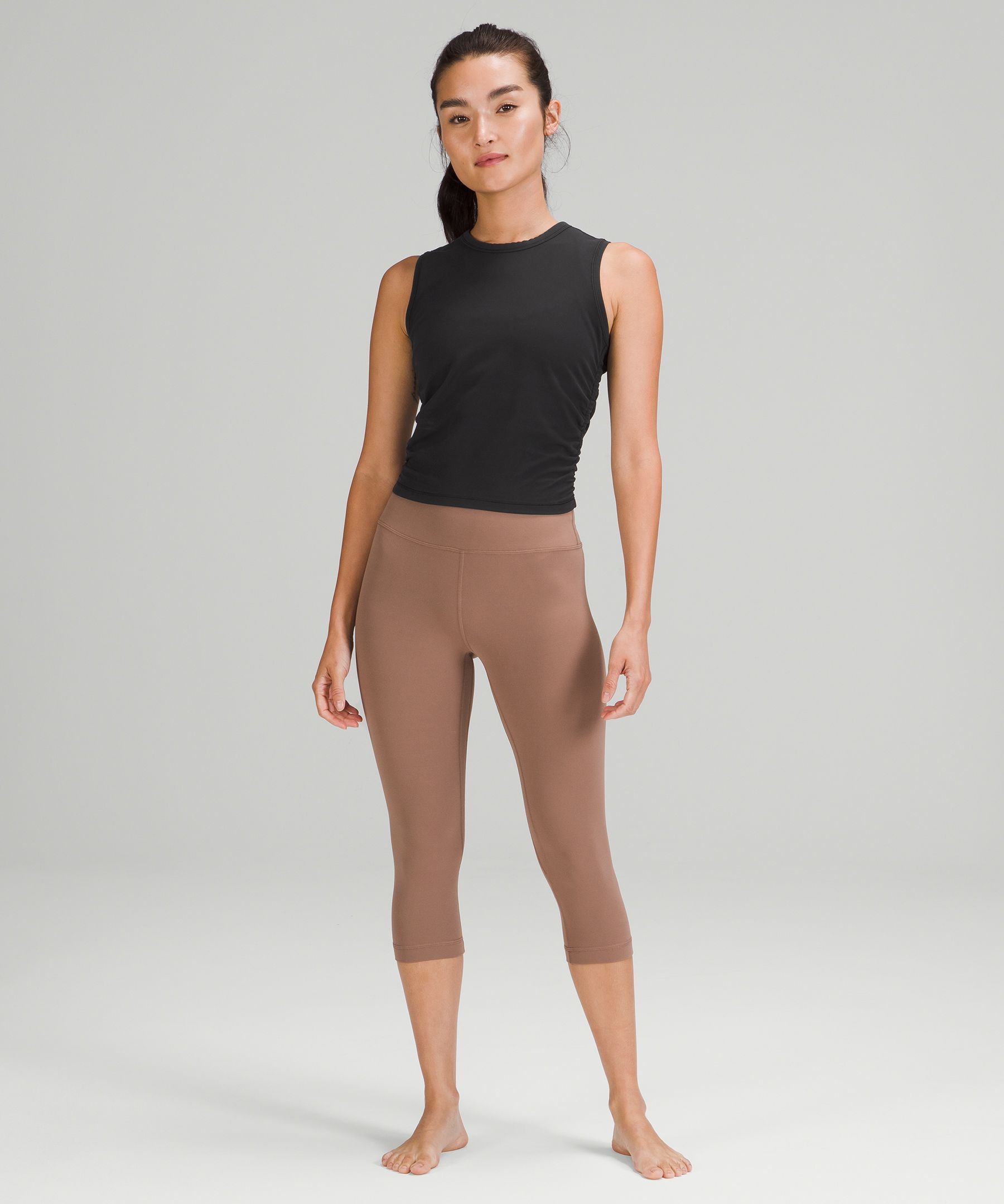 Lululemon Singlet Dame Svarte | 96852-UASL